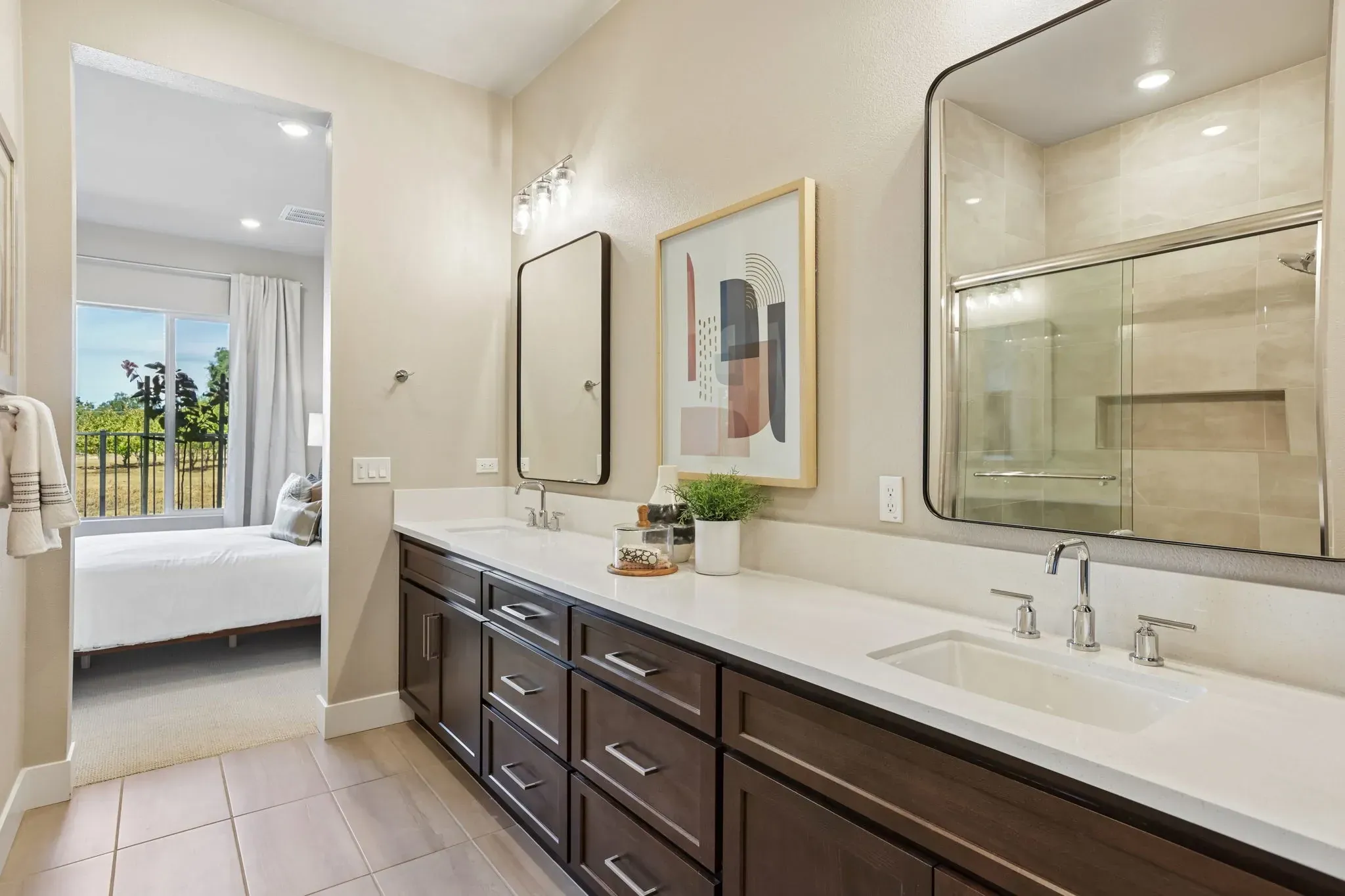 The Meadows Homesite 3 Primary Bathroom