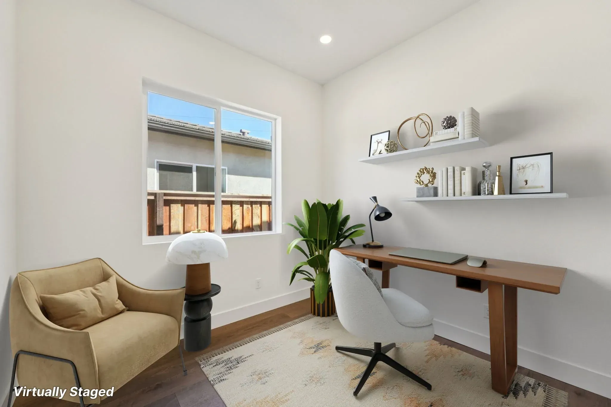 The Meadows Homesite 4 Flex Space Virtually Staged