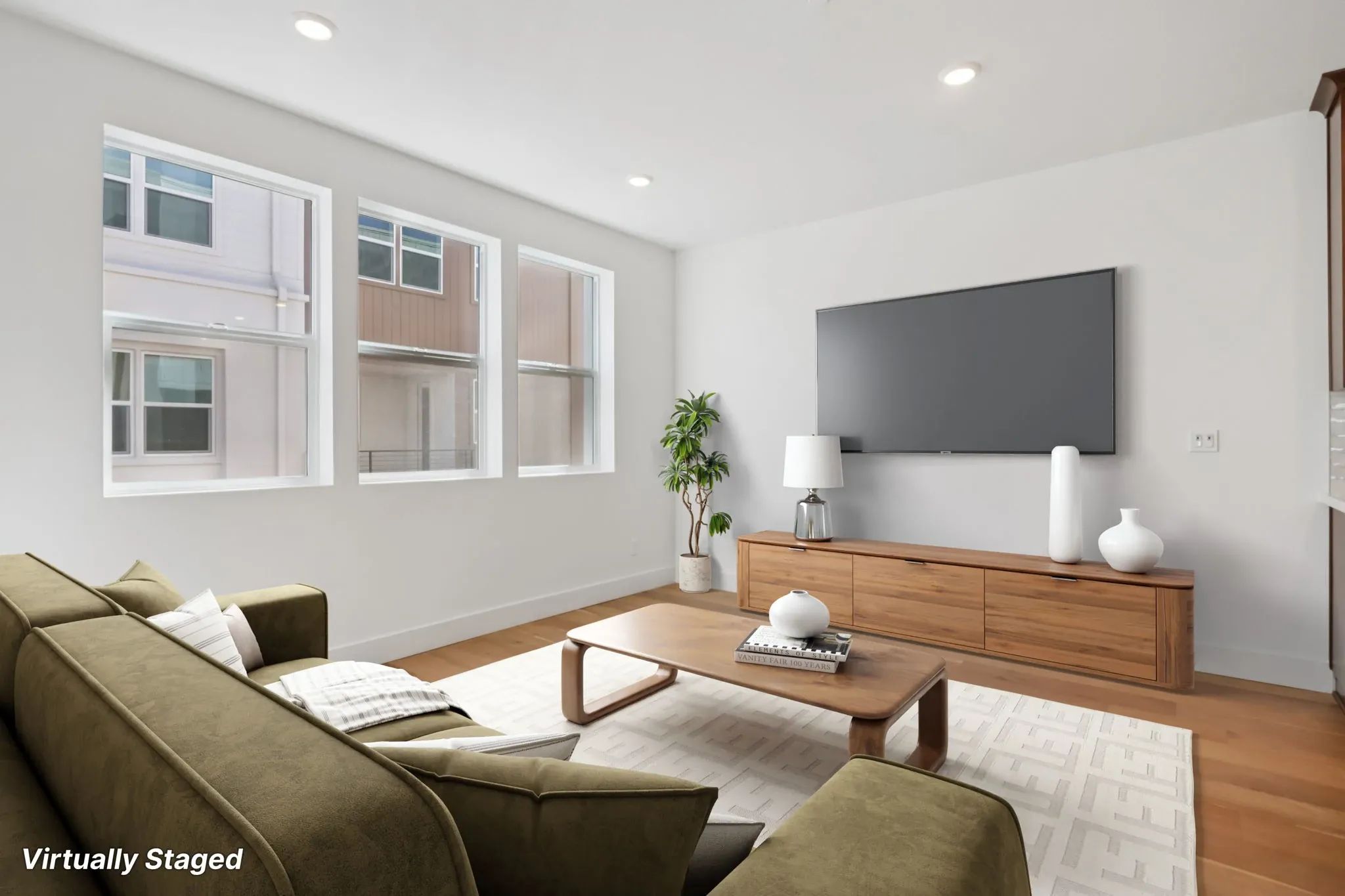 Serenity Homesite 606 Living Room Virtually Staged
