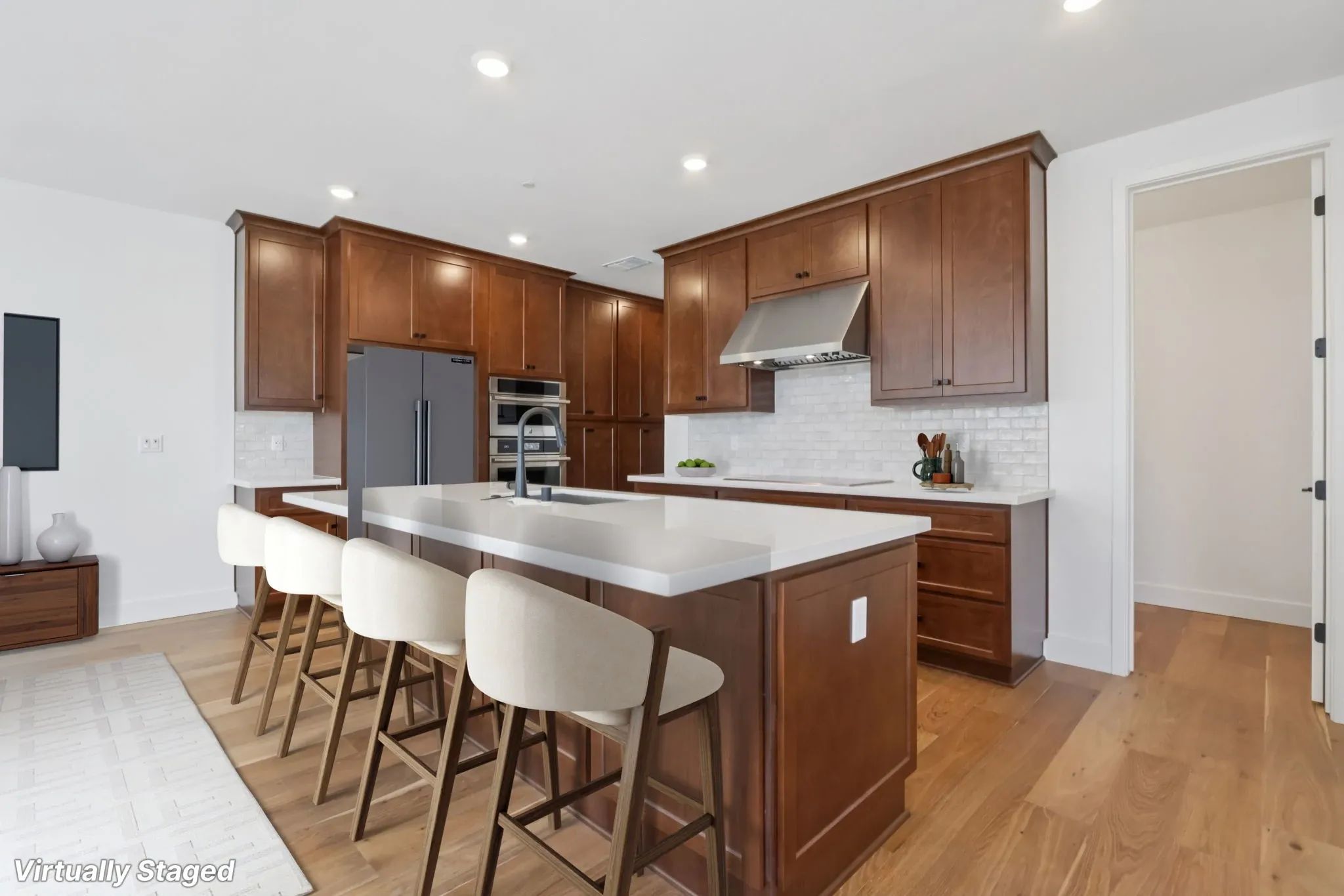Serenity Homesite 606 Kitchen Virtually Staged
