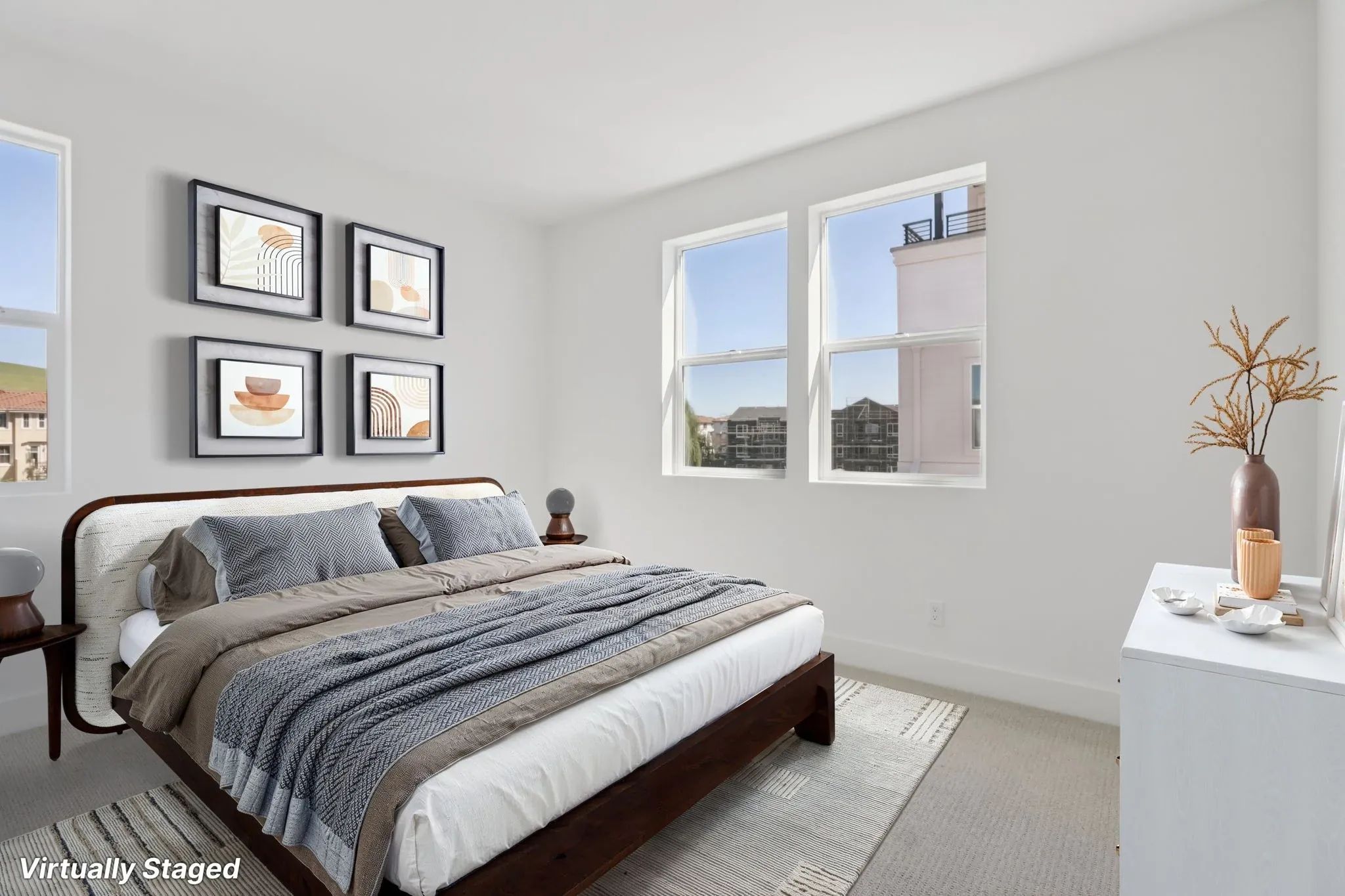 Serenity Homesite 606 Bedroom Virtually Staged