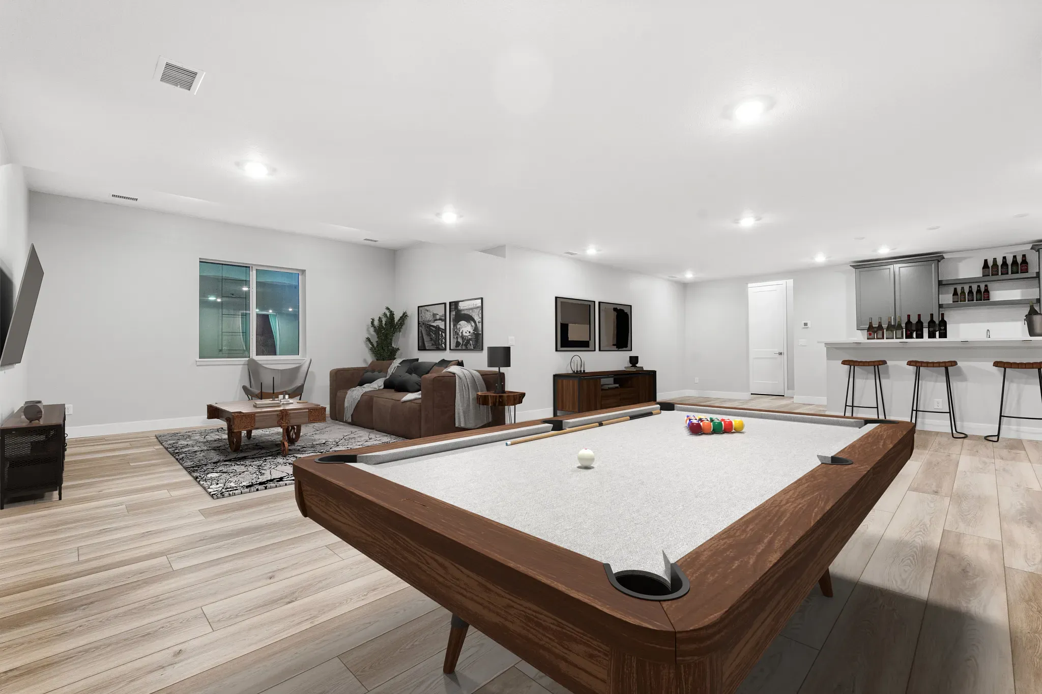 Homesite 3703 Finished Basement - Virtually Staged