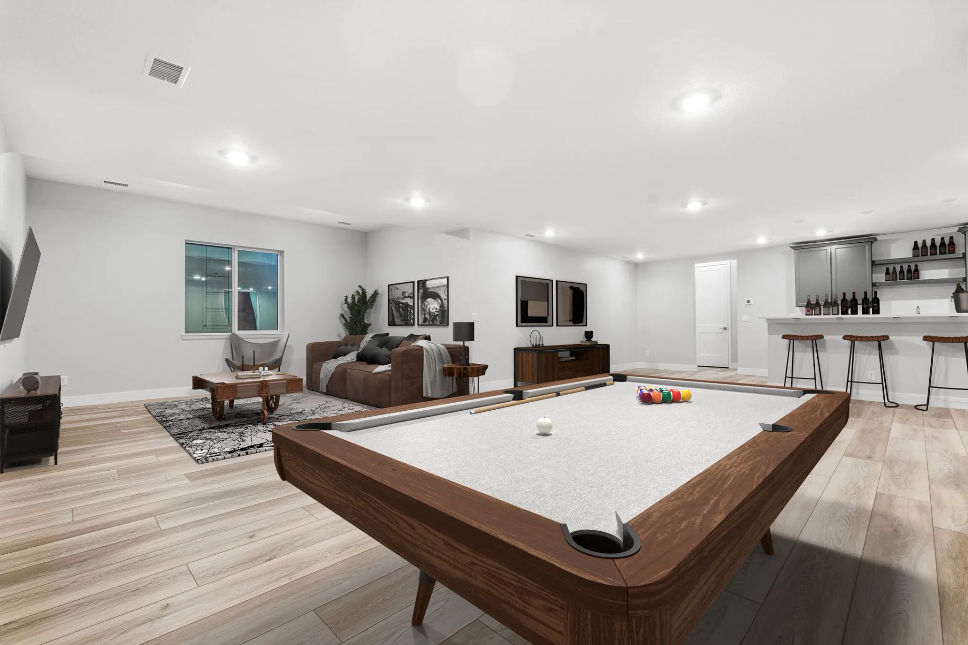 Homesite 3703 Finished Basement - Virtually Staged