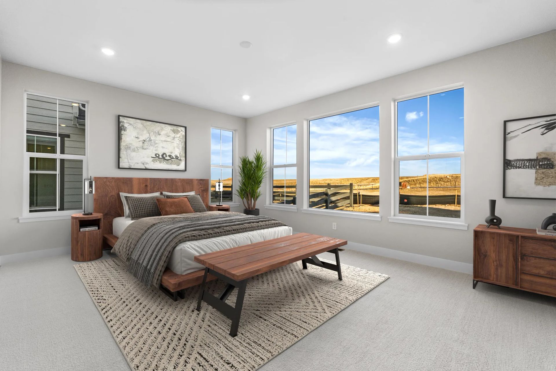 Homesite 3703 Multi-Gen Main Bedroom - Virtually S