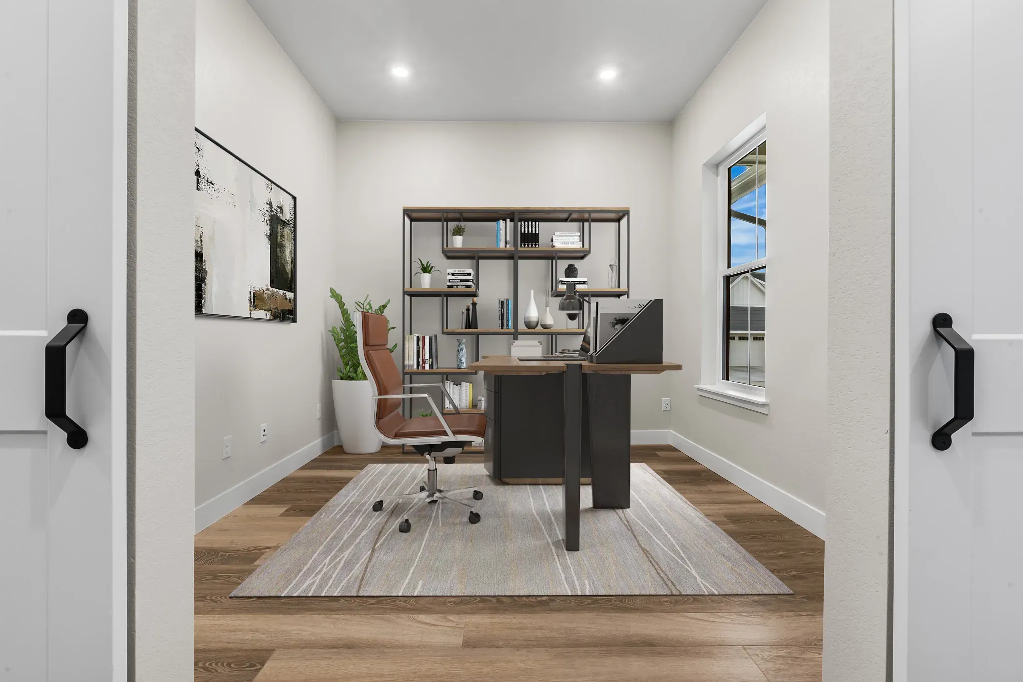 Willowbend Study - Virtually Staged