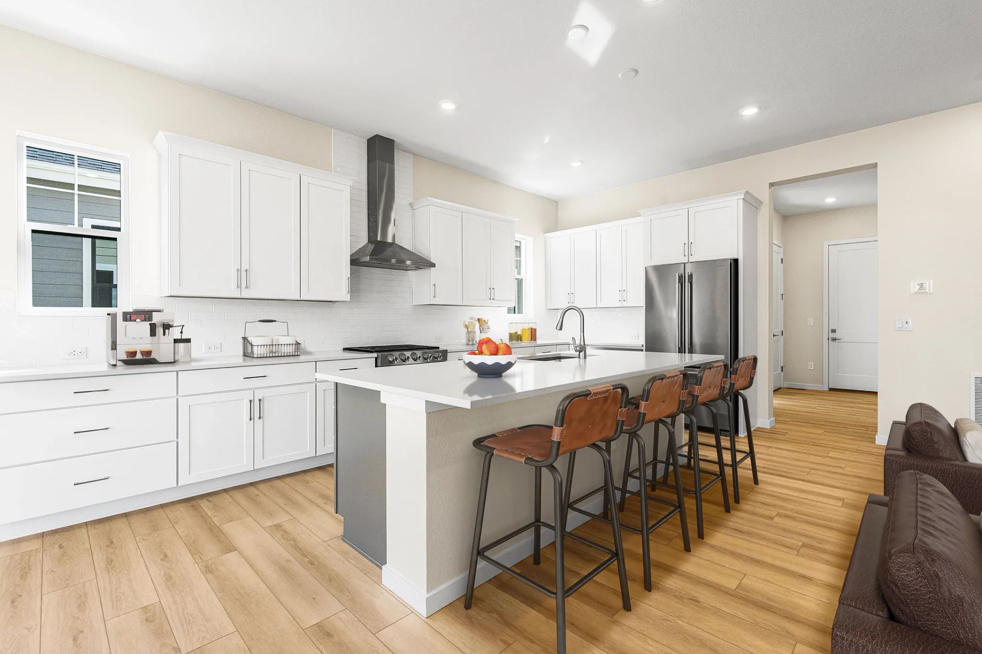 Homesite 70 Kitchen - Virtually Staged