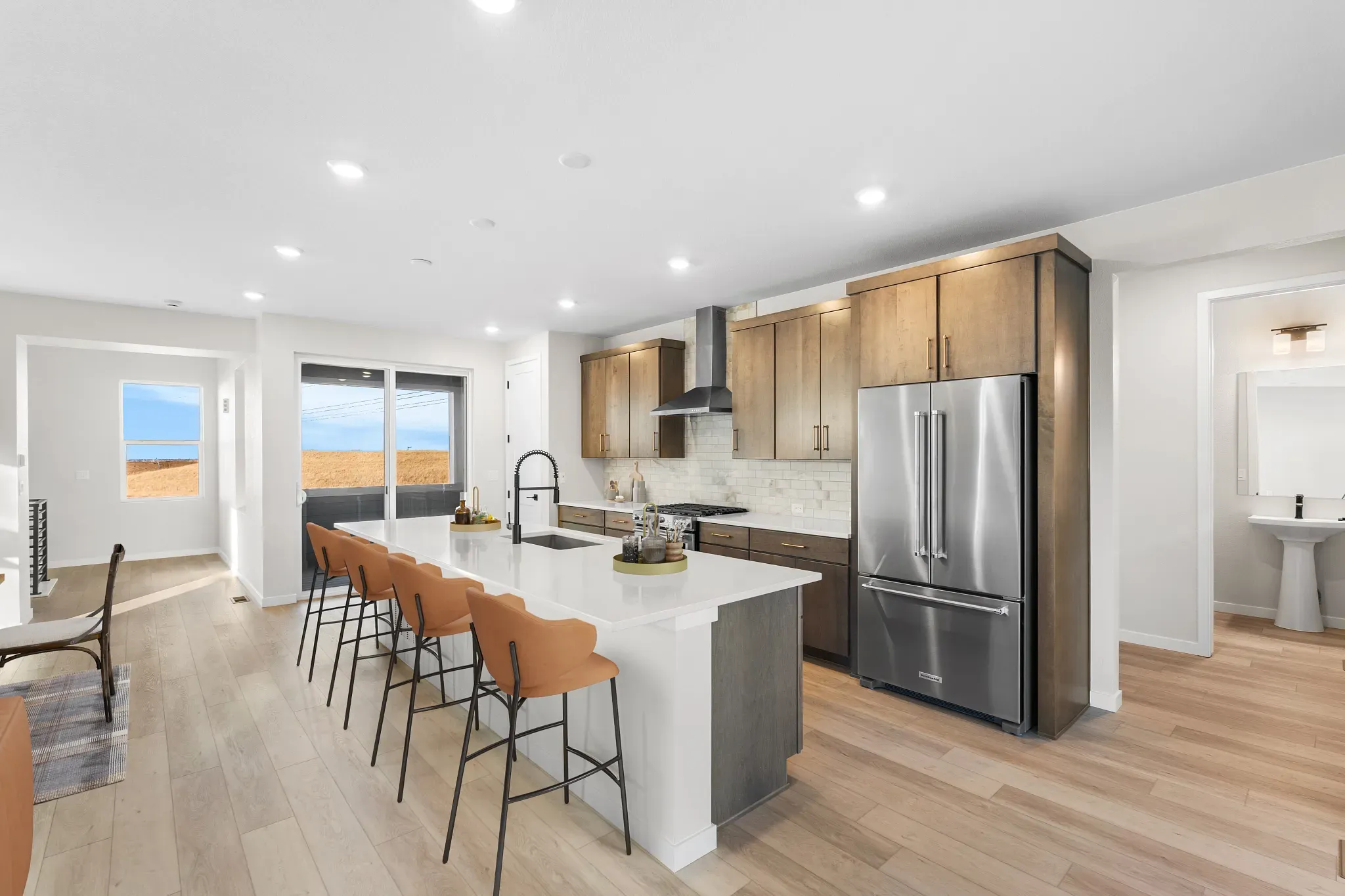 Homesite 46 Kitchen - Virtually Staged