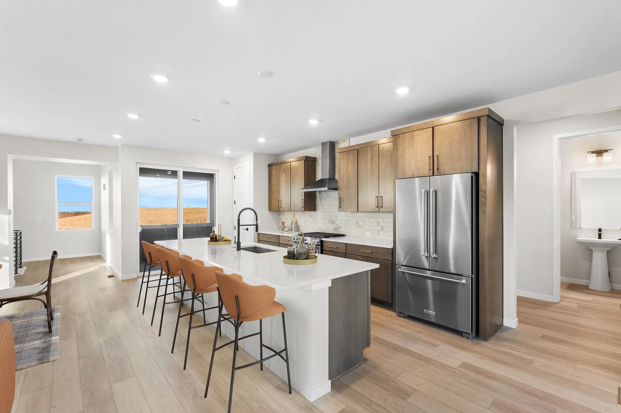 Homesite 46 Kitchen - Virtually Staged