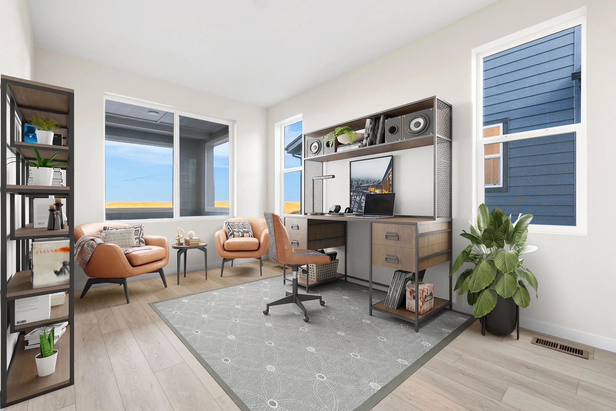 Homesite 46 Study - Virtually Staged