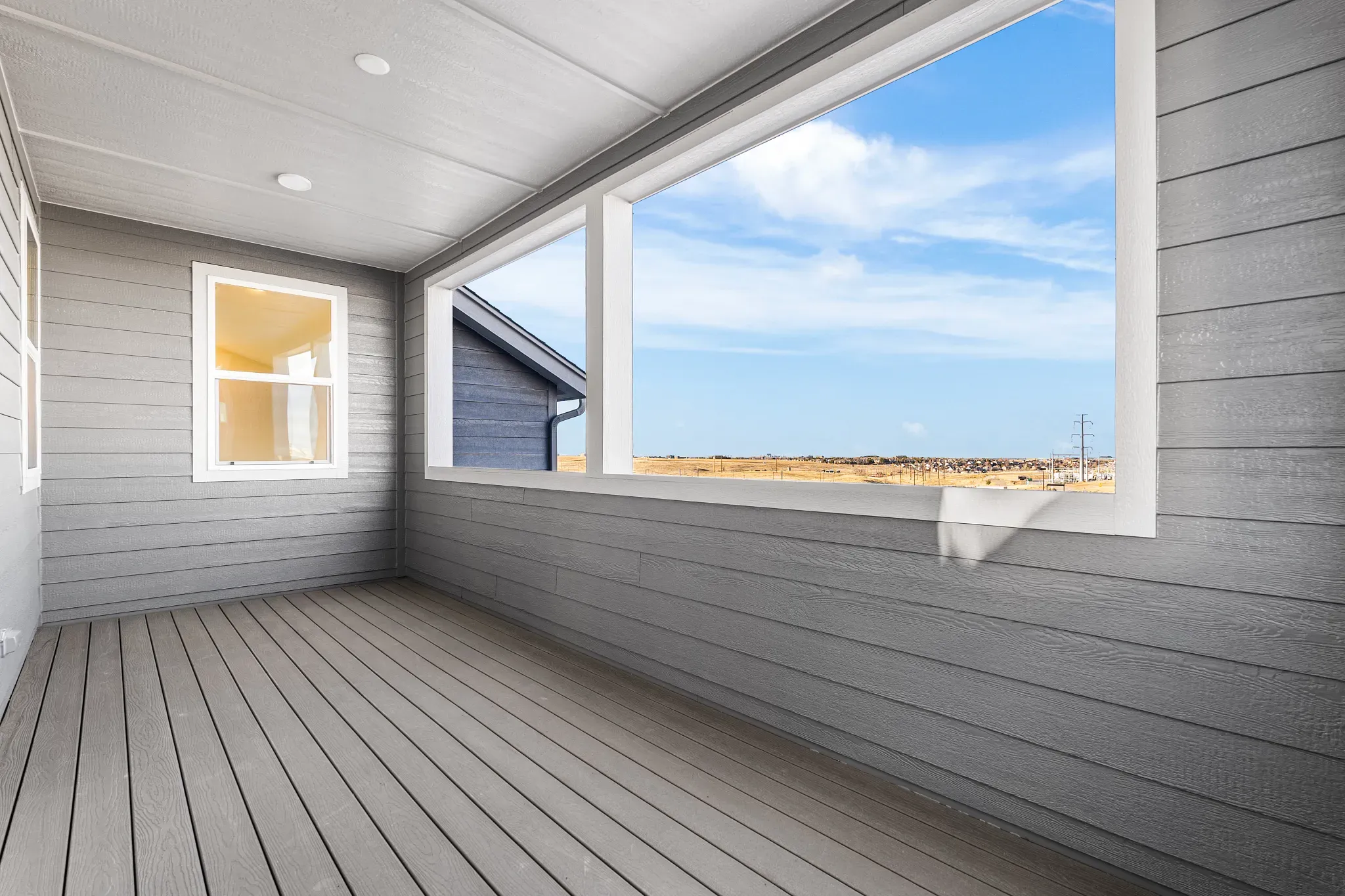 Homesite 46 Deck at Primary Bedroom