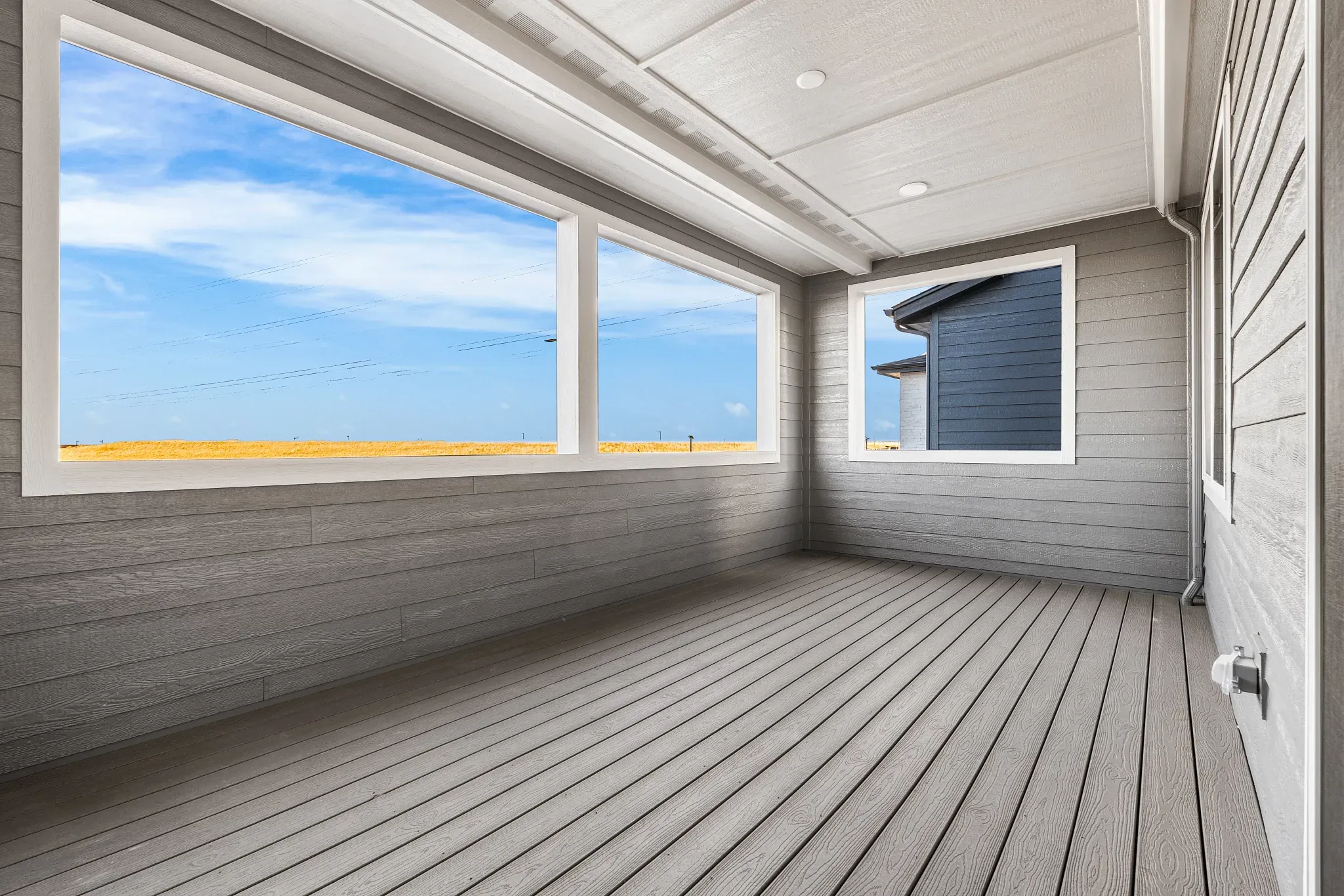Homesite 46 Second Floor Covered Deck