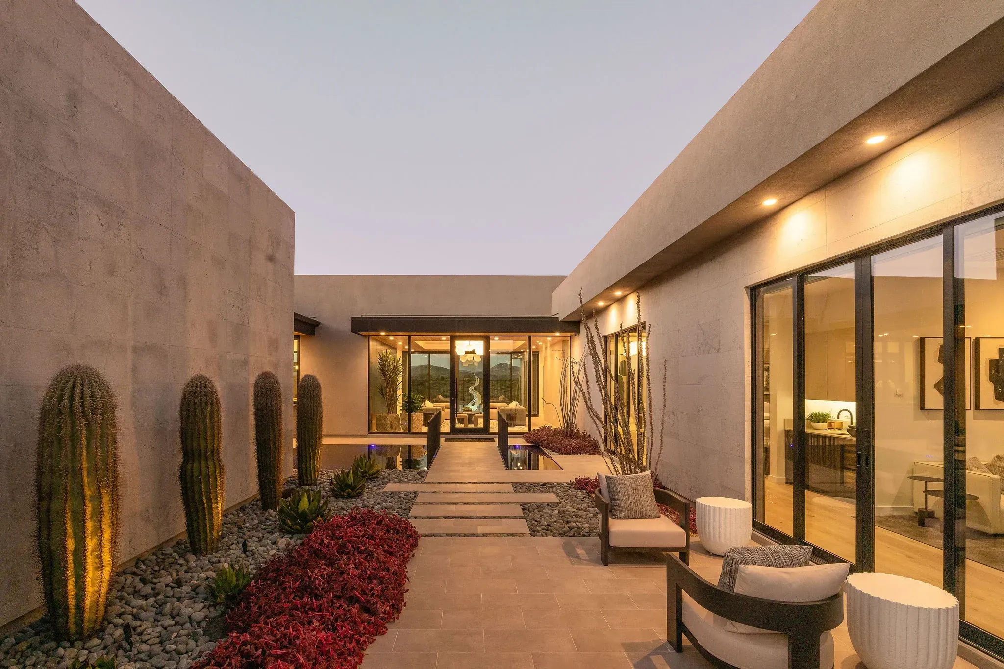 Entry Courtyard
