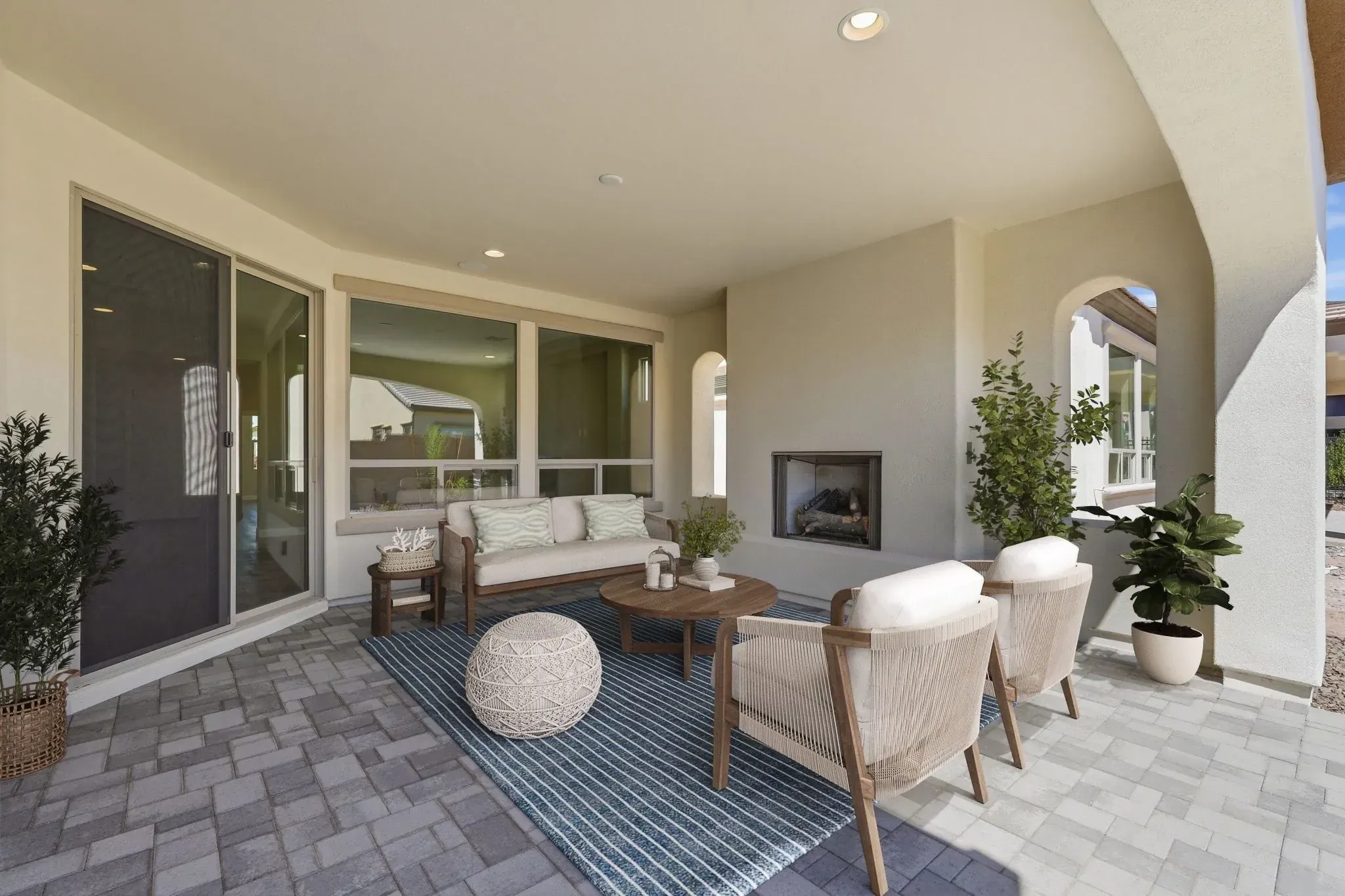 Virtually Staged Encanterra Cannes HS 2056 Patio