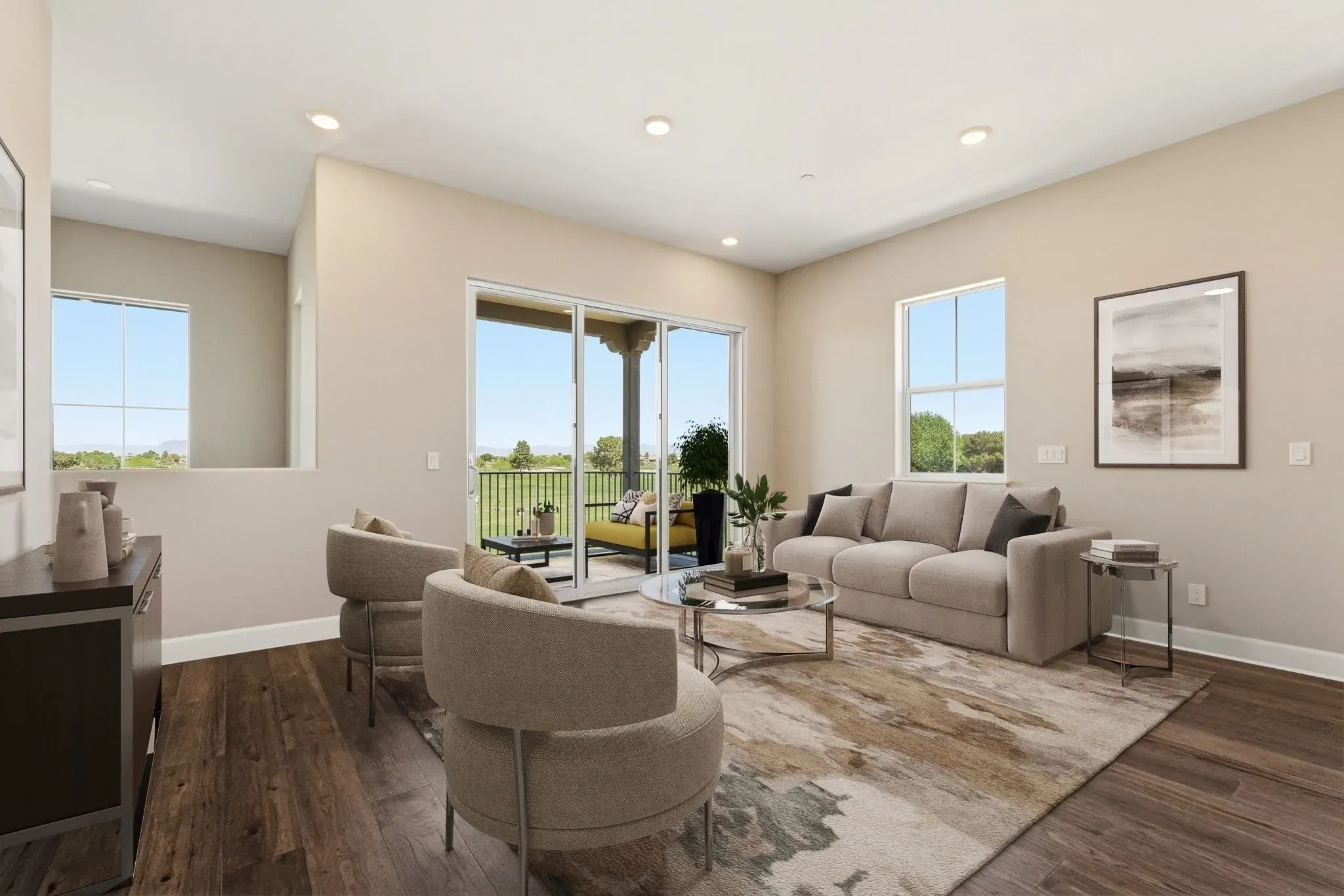 Virtually Staged Encanterra Vantage HS 2533 Living