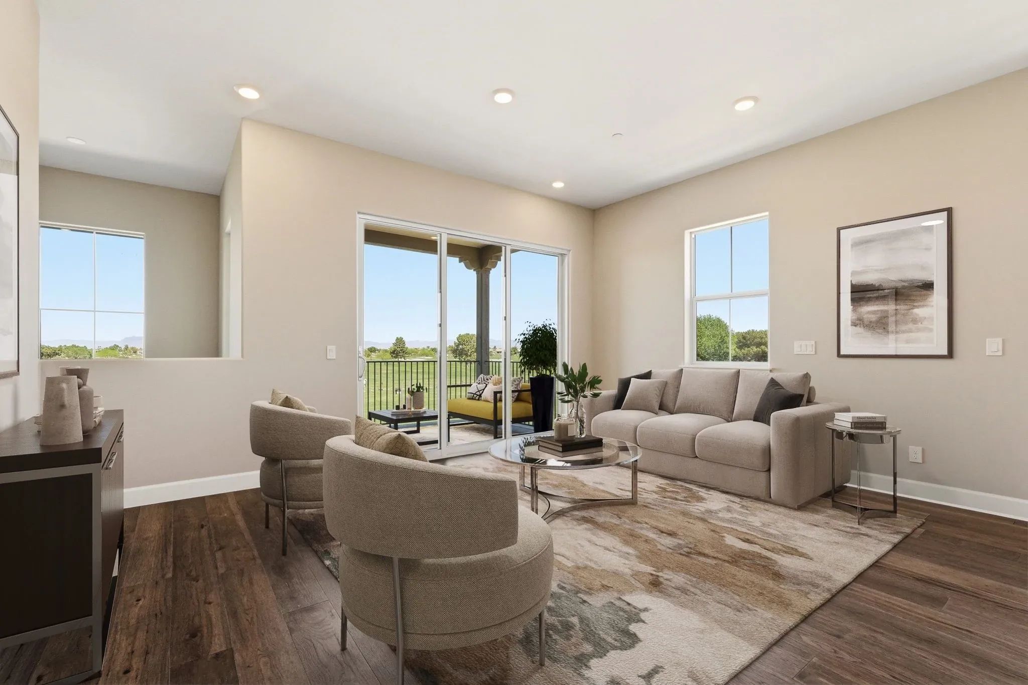 Virtually Staged Encanterra Vantage HS 2533 Living