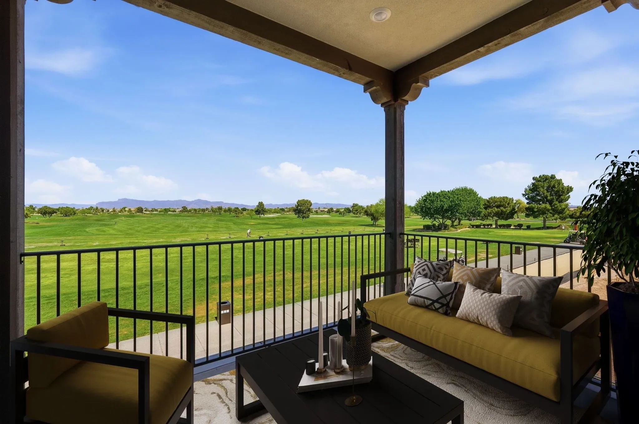 Virtually Staged Encanterra HS 2533 Balcony