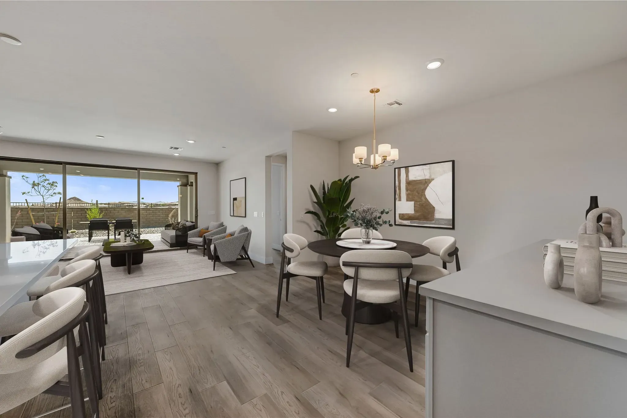 Virtually Staged Ridgecrest Flourish HS 91 Dine