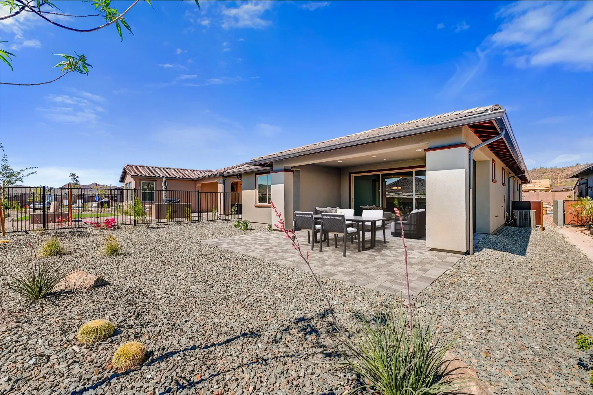 Virtually Staged Ridgecrest Flourish HS 91 Patio
