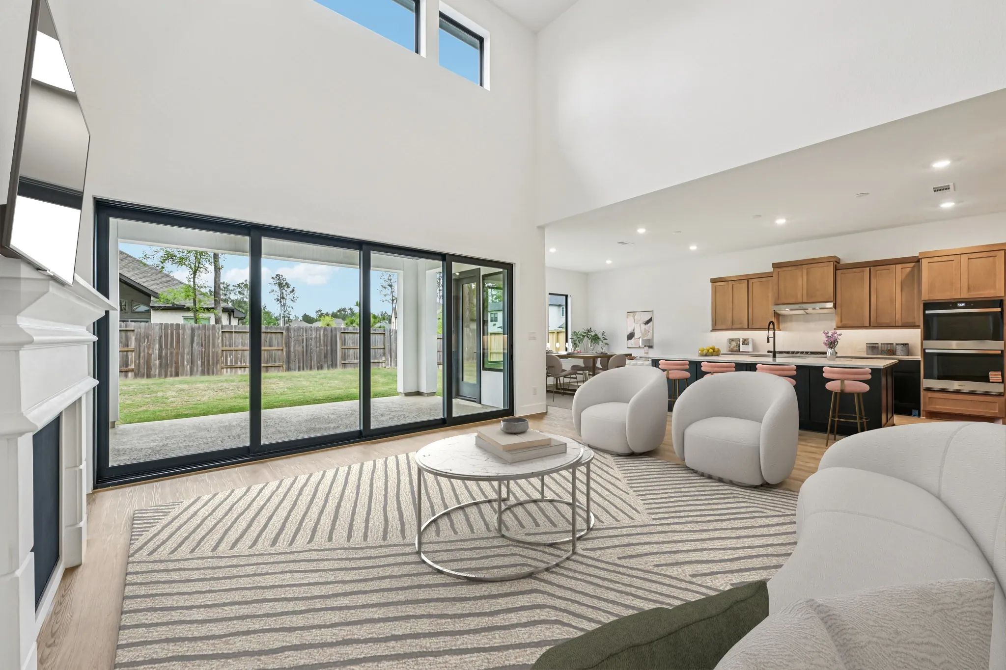 Plan 5072 Great Room