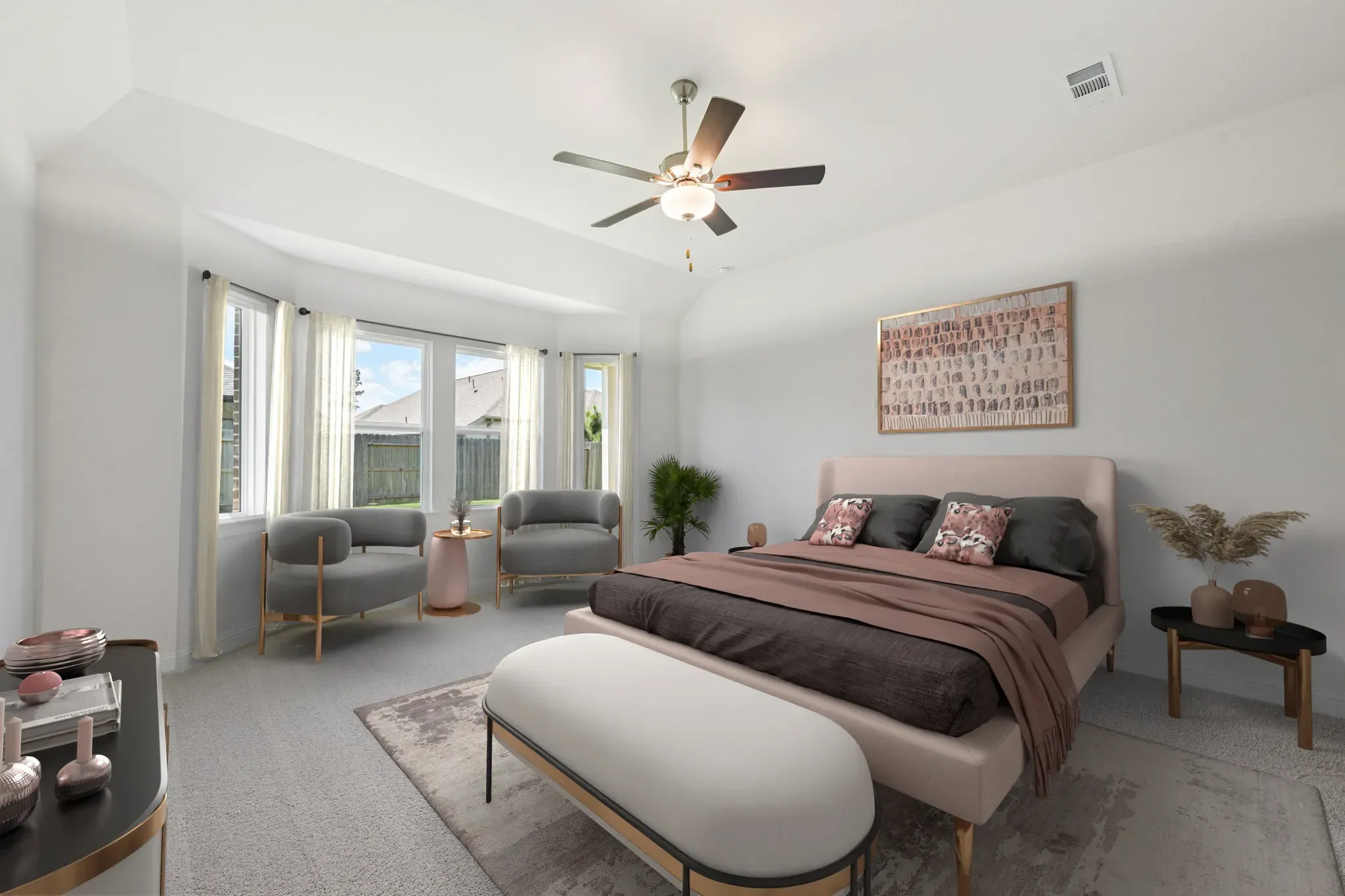 Homesite 5208 Primary Bed - Staged