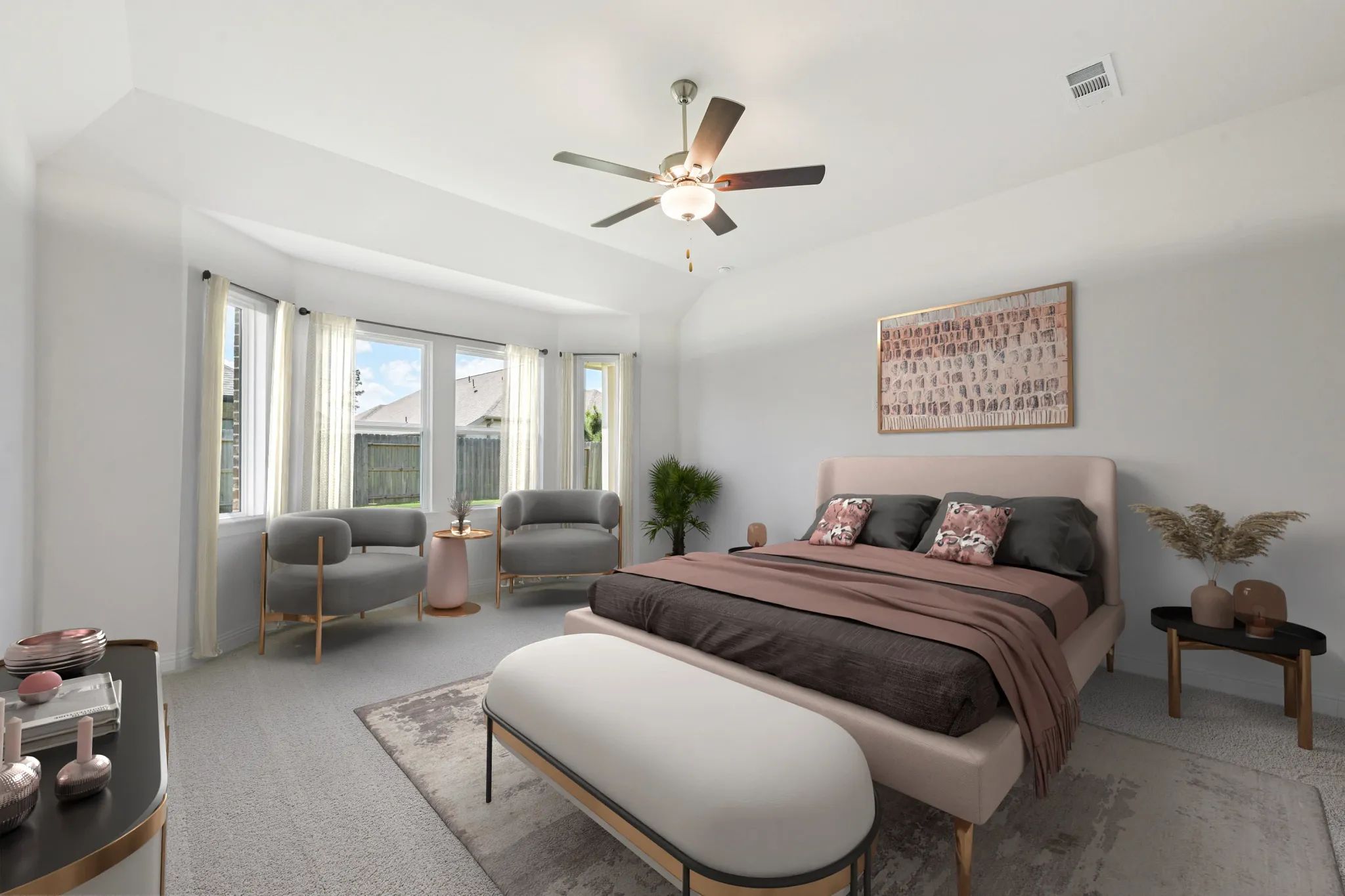 Homesite 5208 Primary Bed - Staged