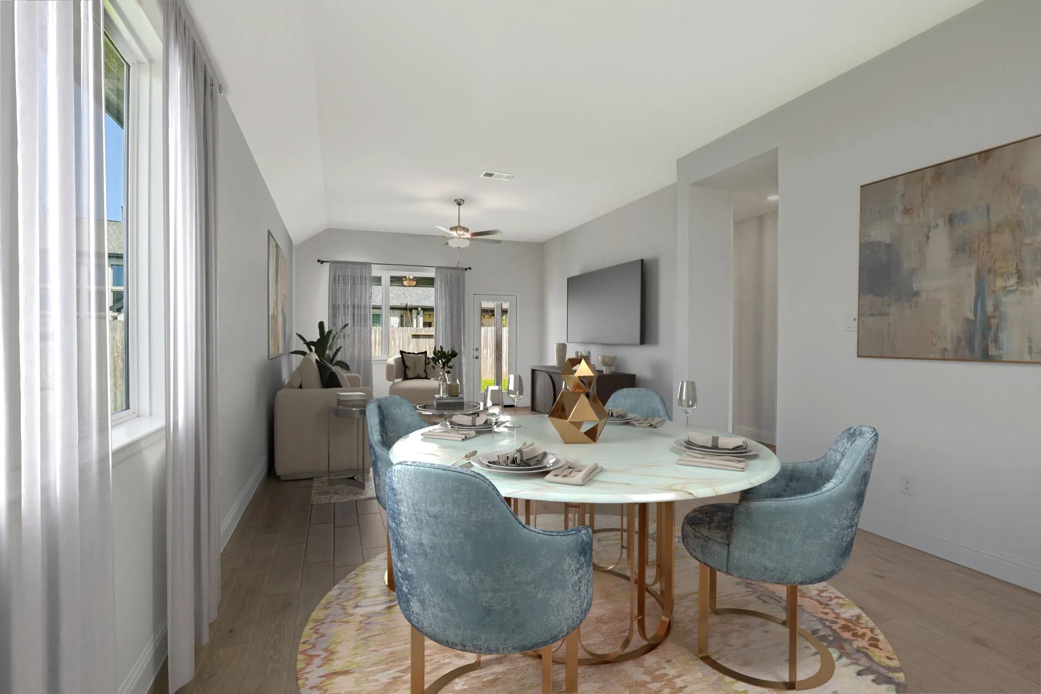 Homesite 2207 Dining - Staged