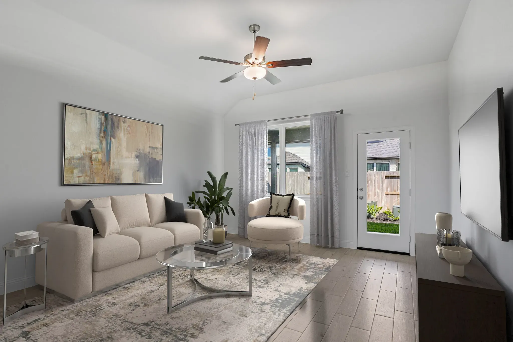 Homesite 2207 Great Room - Staged