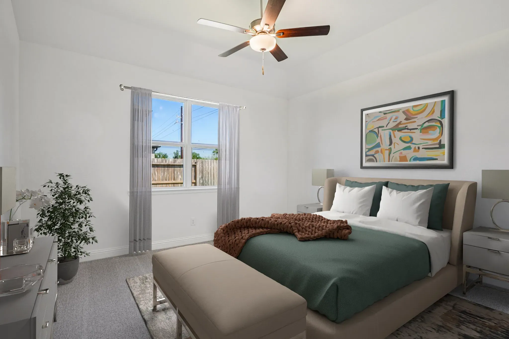 Homesite 2207 Primary Bed - Staged