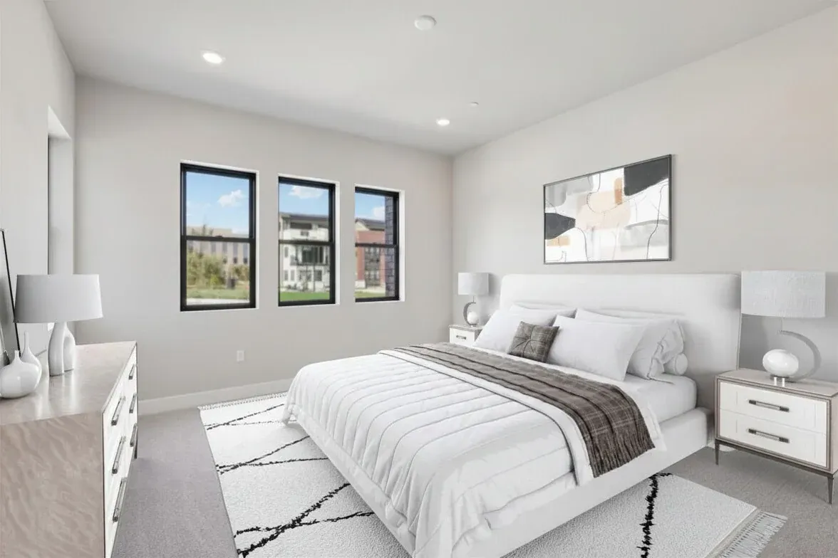 Rooftops Homesite 404 Primary Bedroom Virtually St