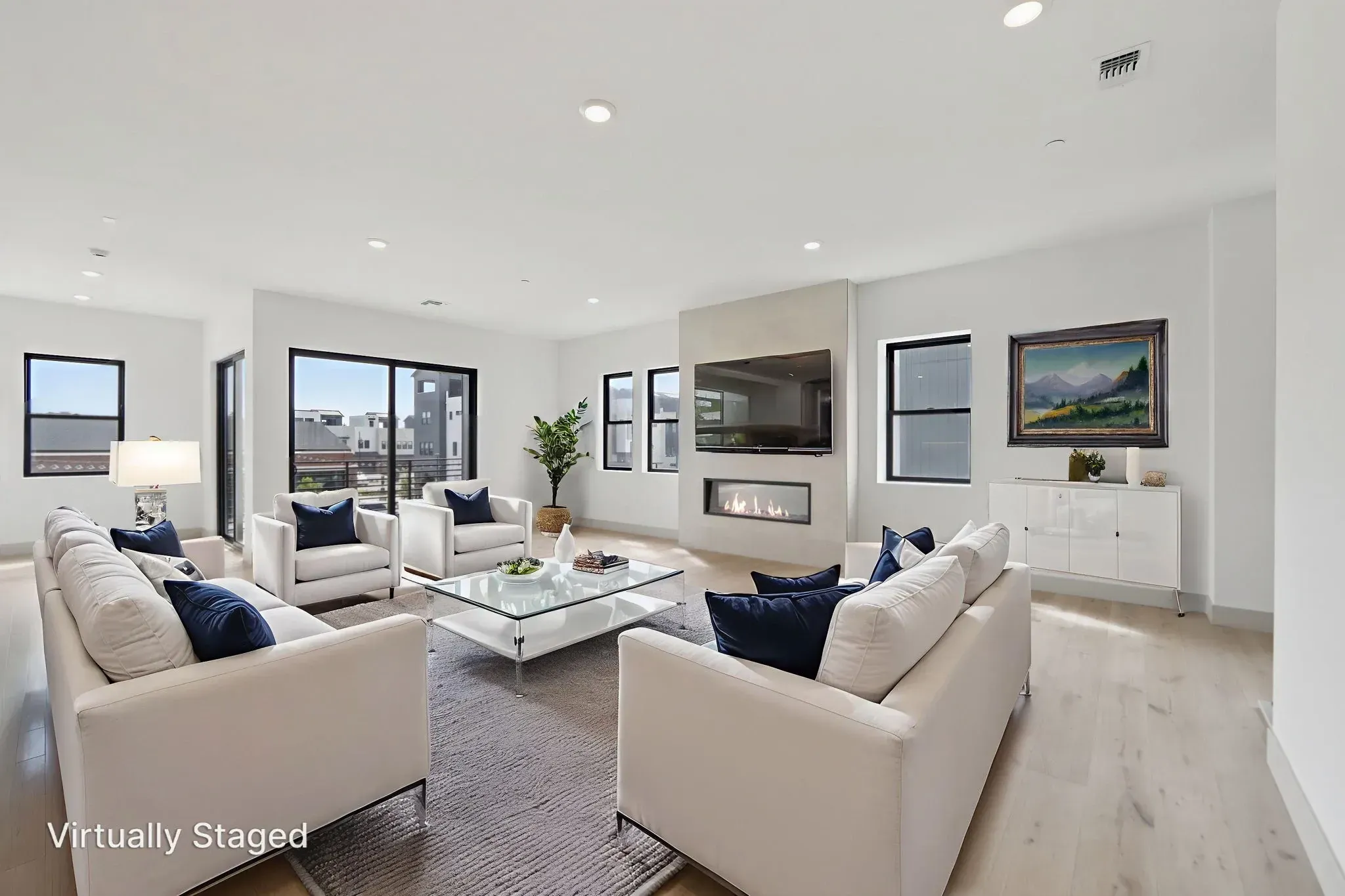 Rooftops Homesite 1001 Great Room Virtually Staged