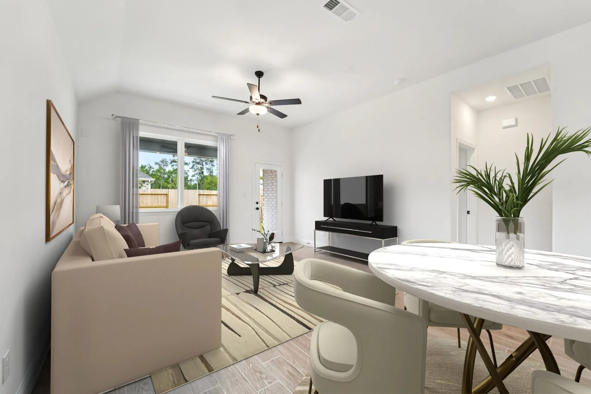 Homesite 0417 Great Room - Staged
