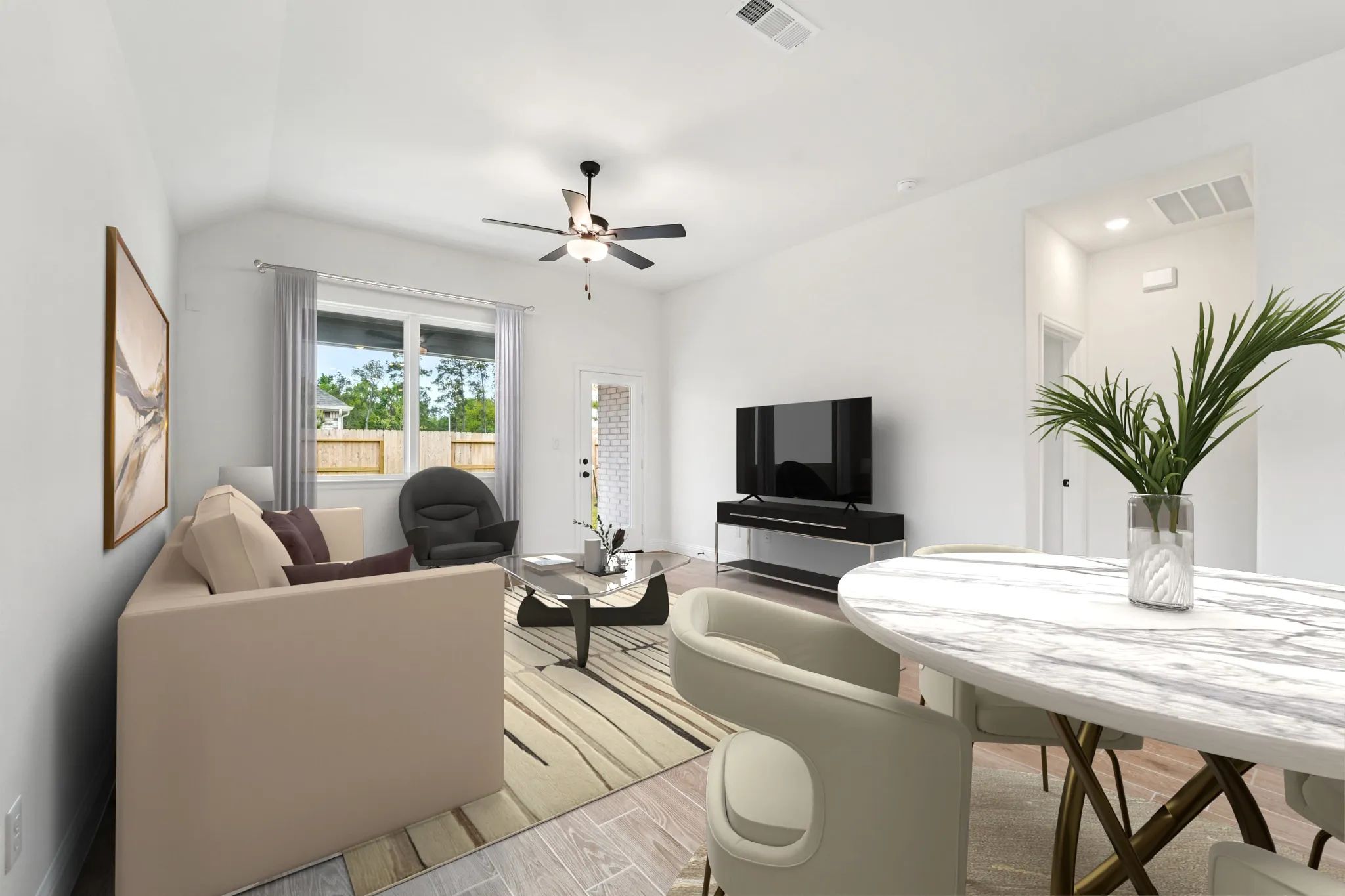 Homesite 0417 Great Room - Staged
