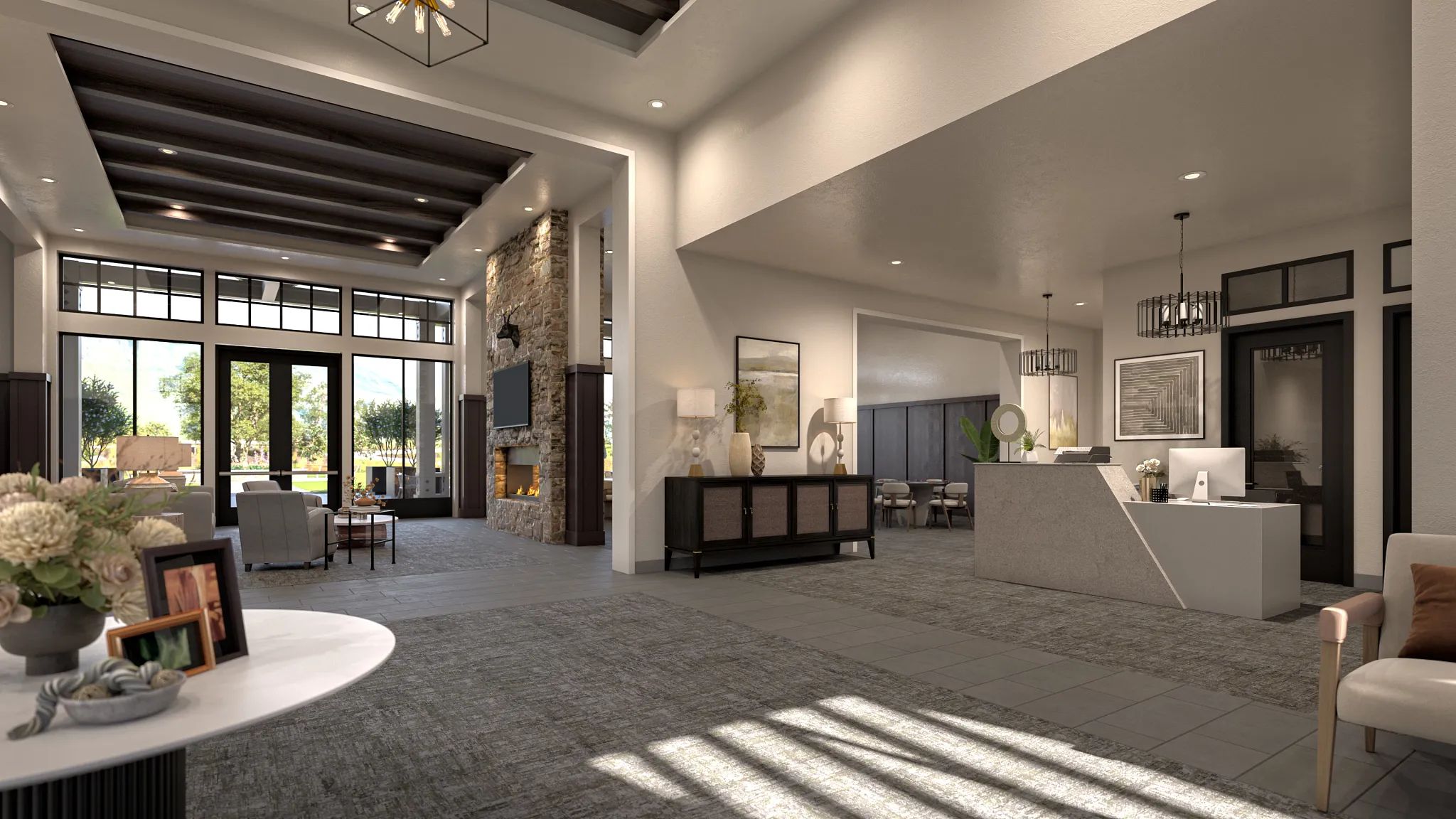 Coming Soon Main Lobby Rendering