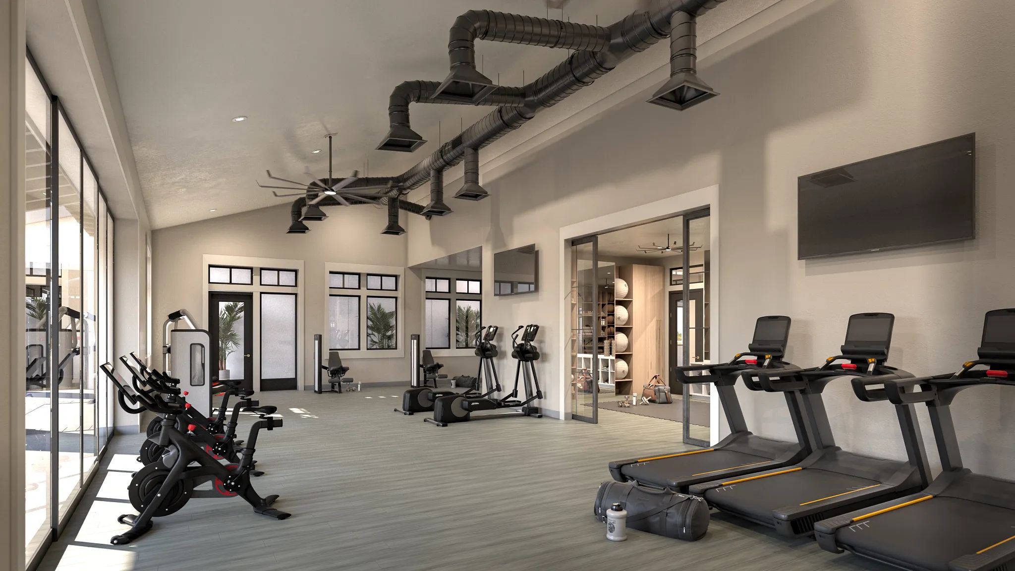 Coming Soon Afturburn Fitness Space Rendering