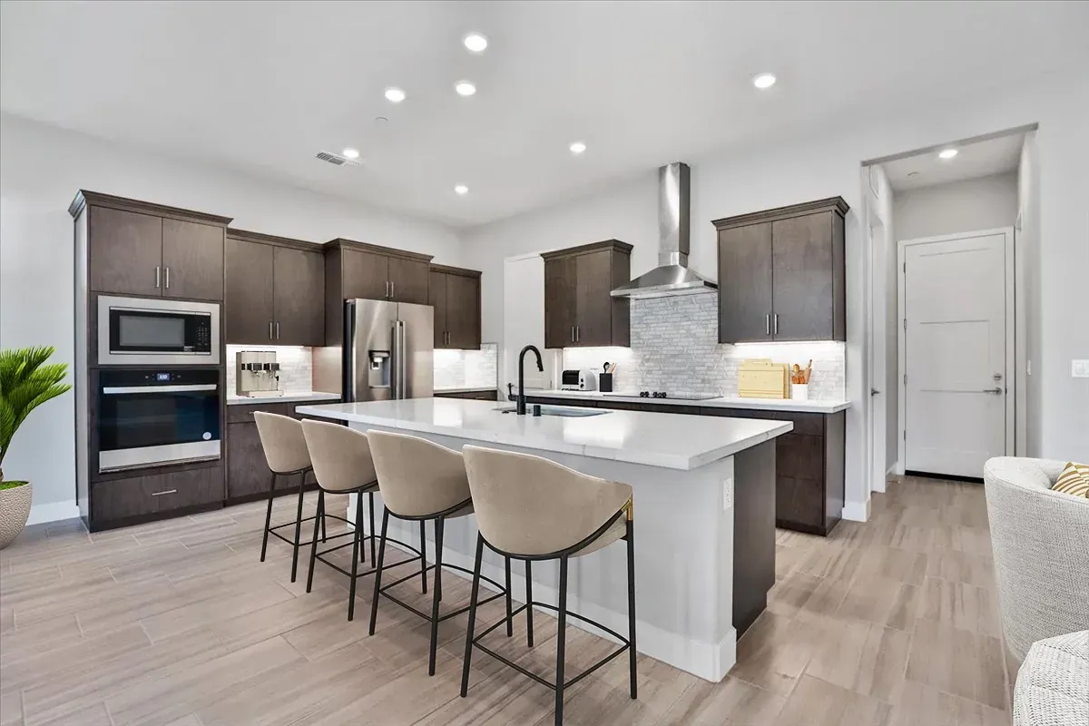 Virtually Staged Kitchen