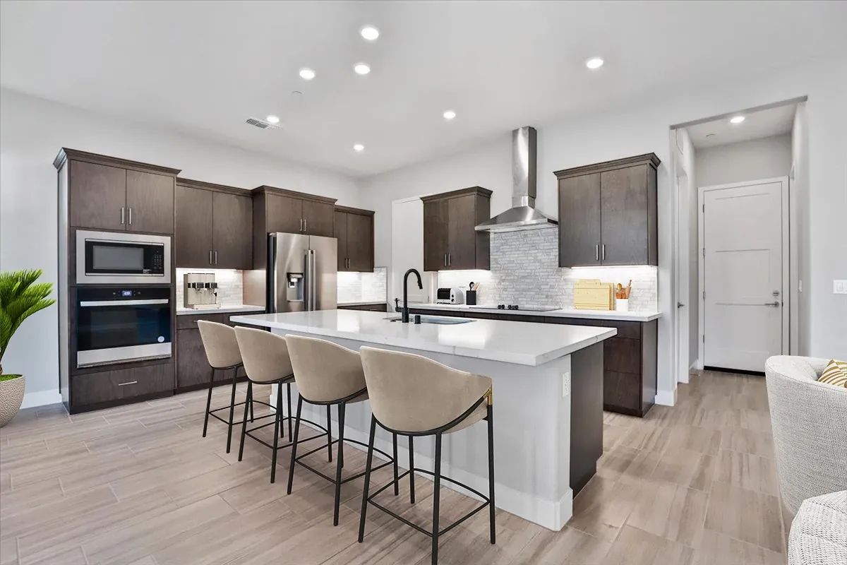 Virtually Staged Kitchen