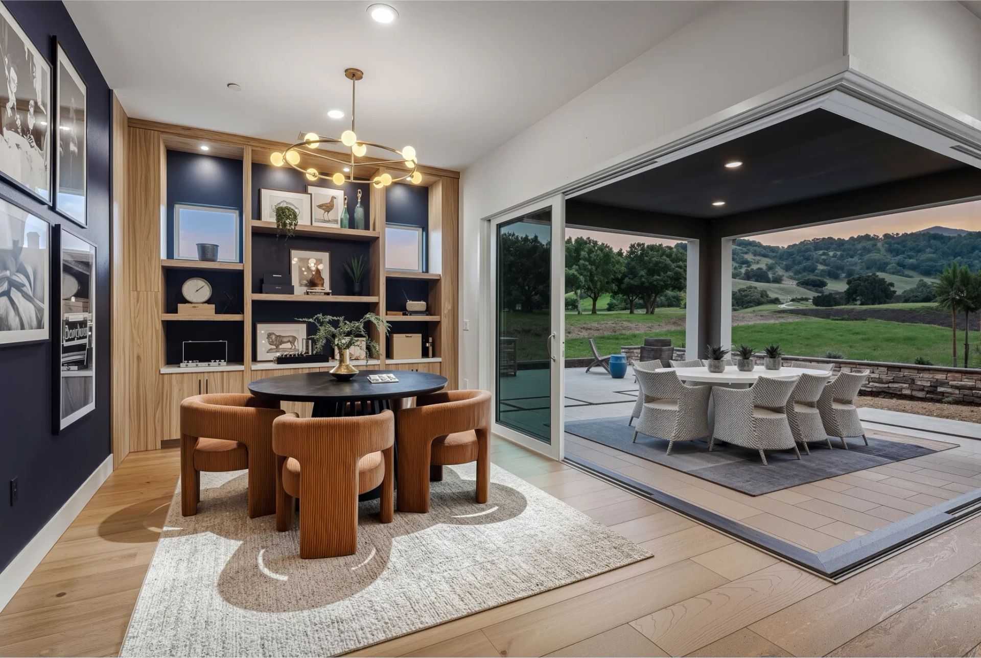 Dining & Outdoor Patio of the Starion Model