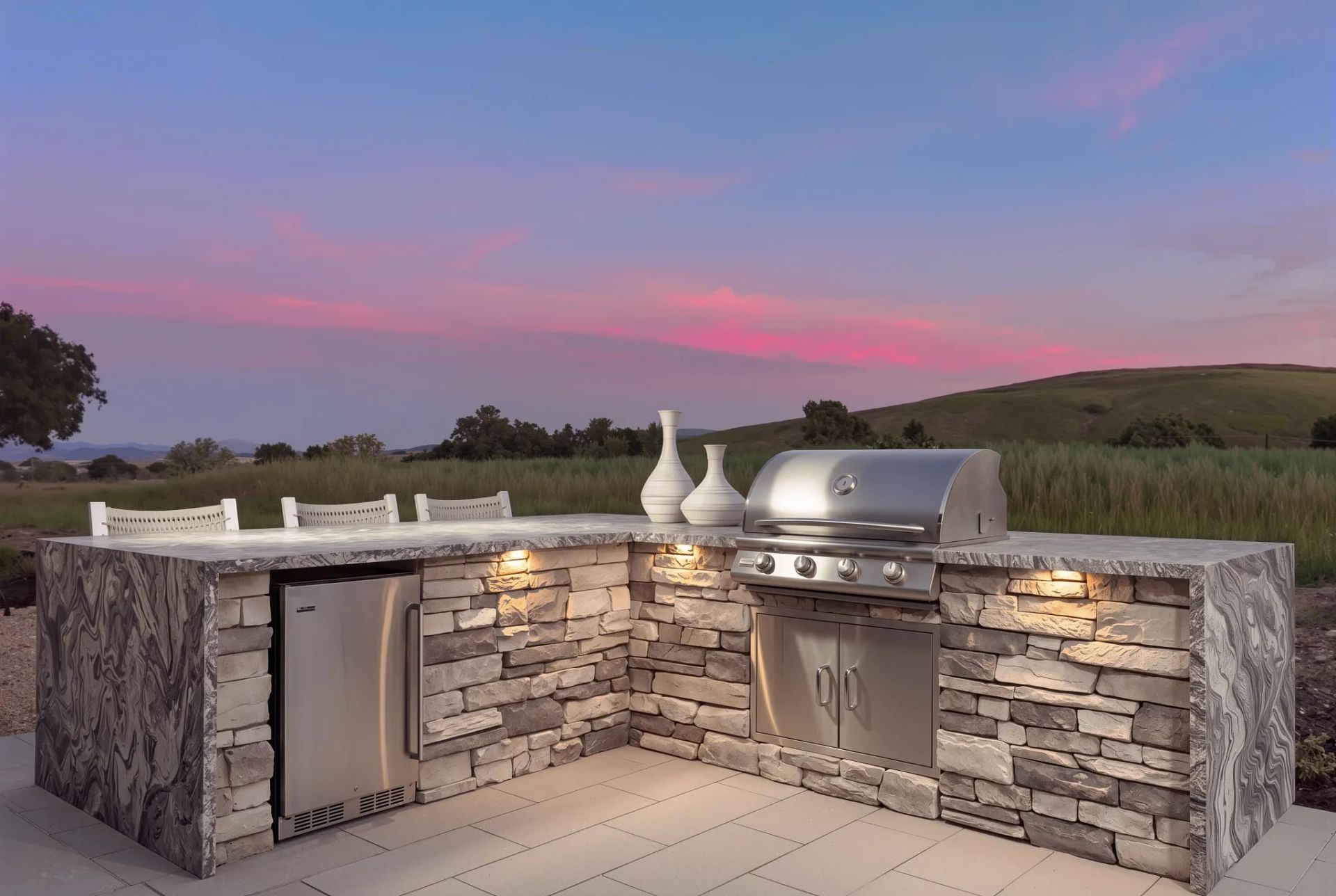 Outdoor Patio of the Starion Model