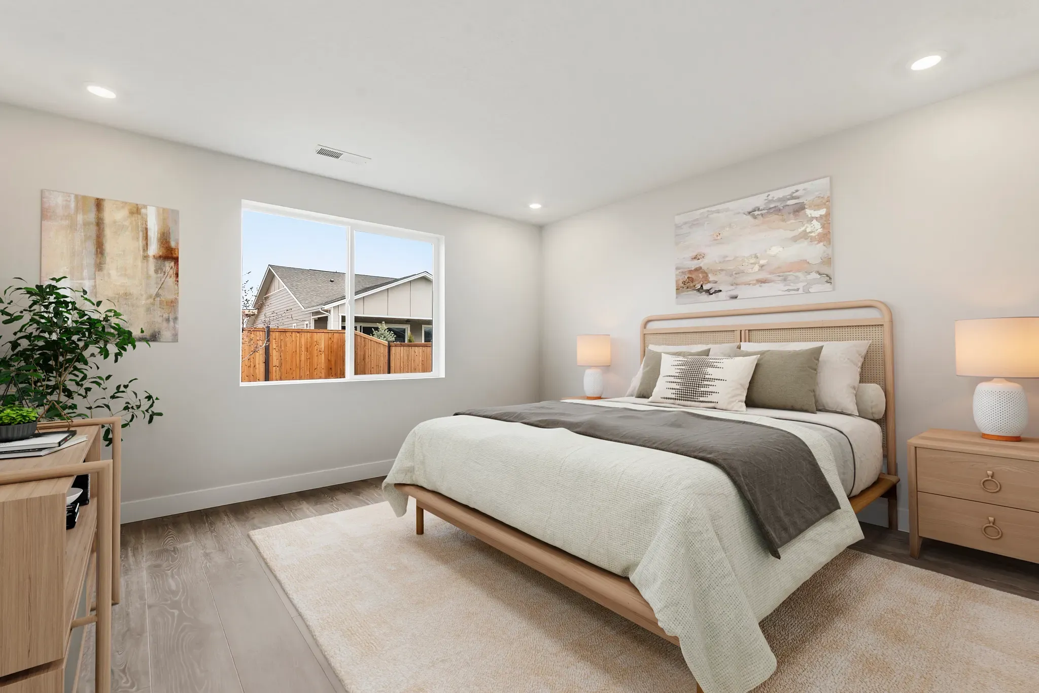 Virtually Staged Valor Reunion HS 527 Primary Bed
