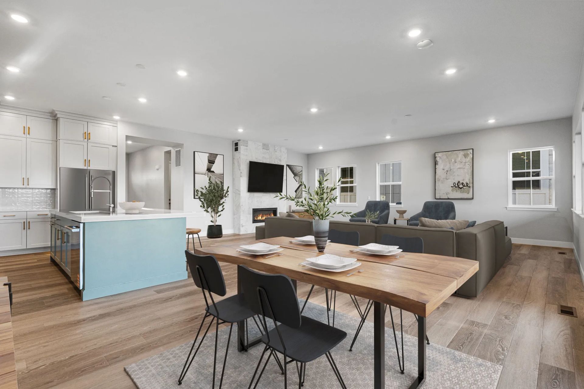 Homesite 2 Dining, Kitchen + Great Room - - Virtua
