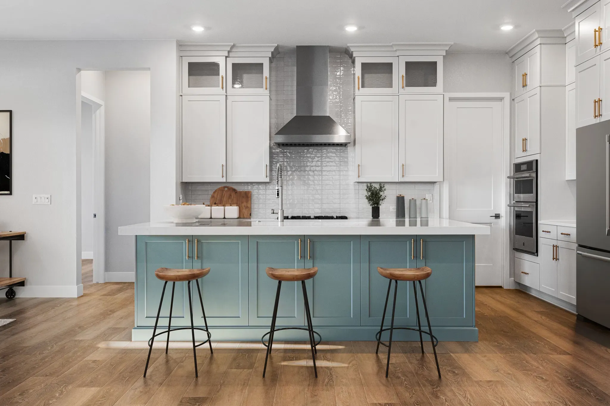 Homesite 2 Kitchen - Virtually Staged