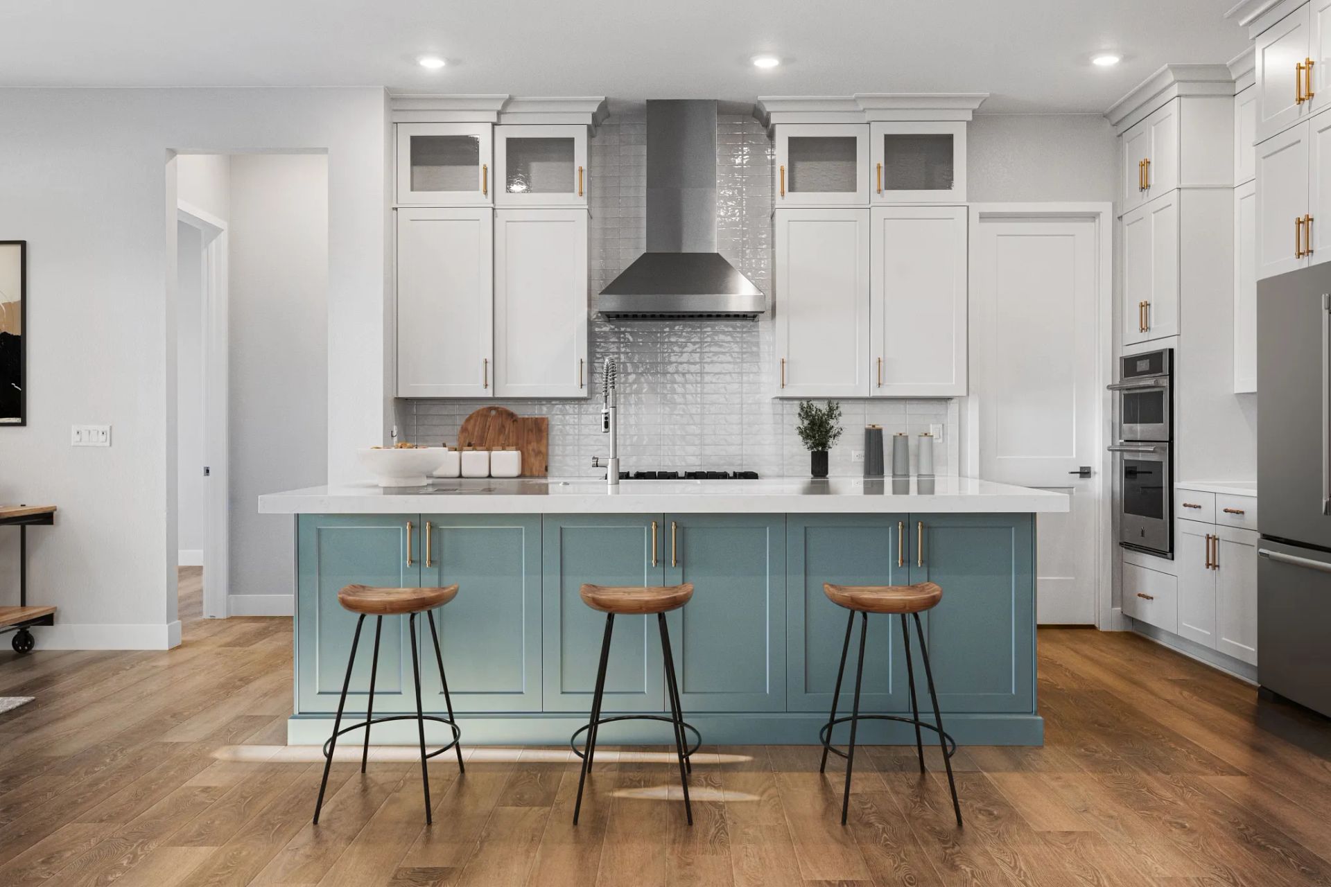 Homesite 2 Kitchen - Virtually Staged
