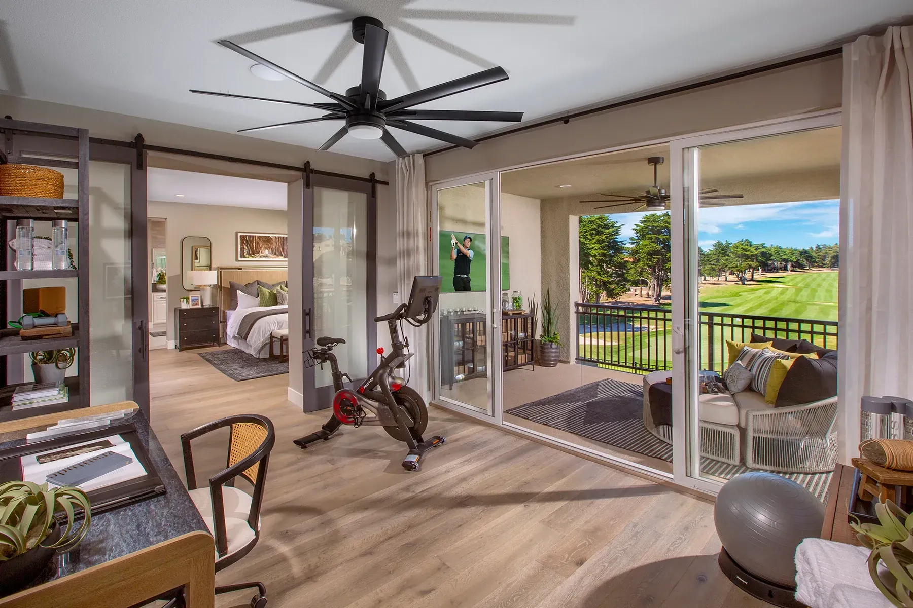 The Enclave Plan 1 Model Primary Suite