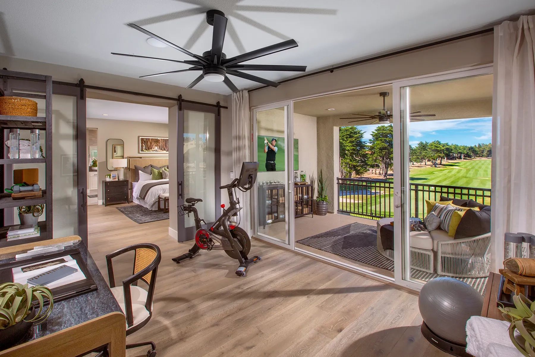 The Enclave Plan 1 Model Primary Suite