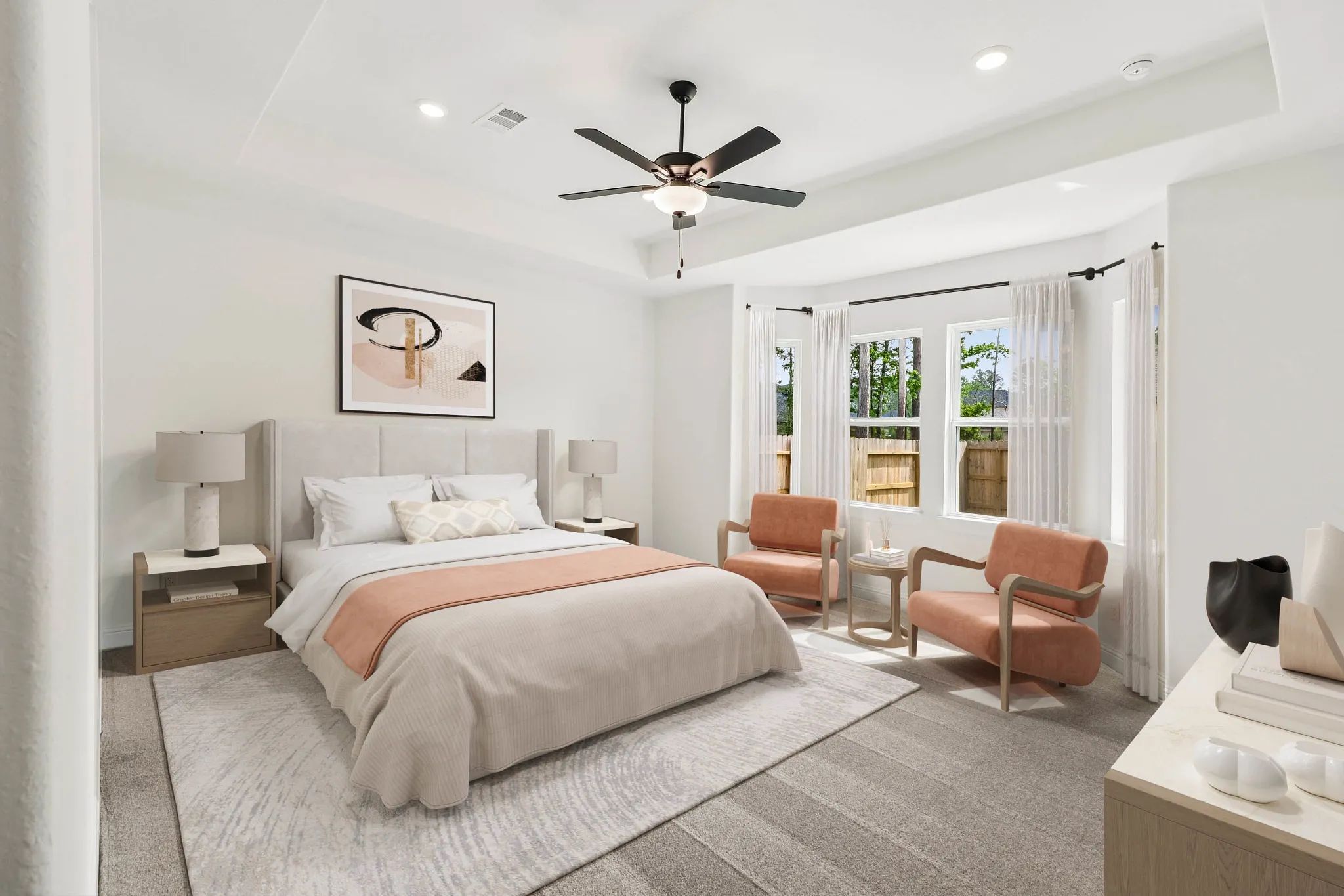 Homesite 2403 Primary Bed - Staged