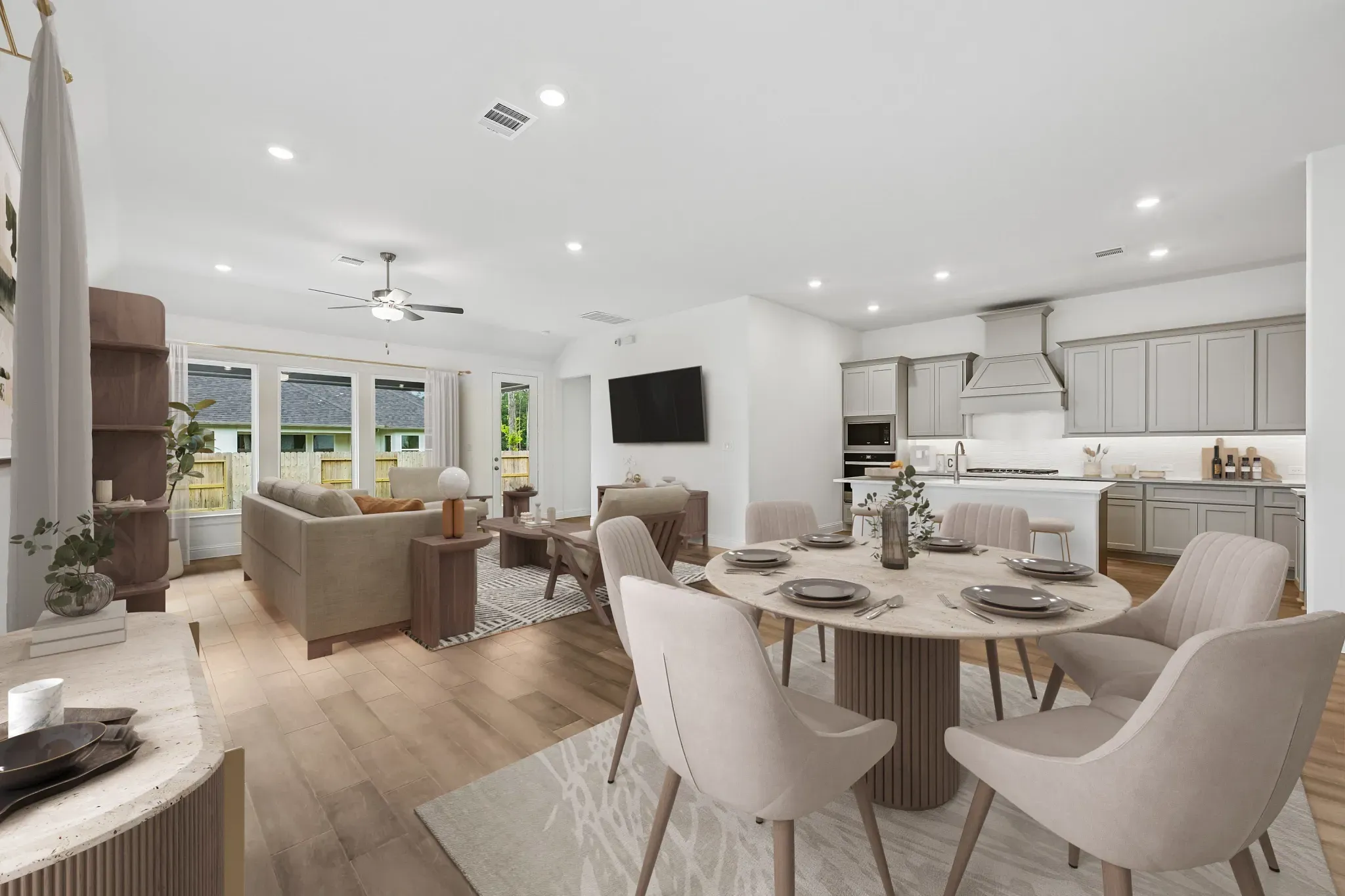Homesite 2429 Dining - Staged