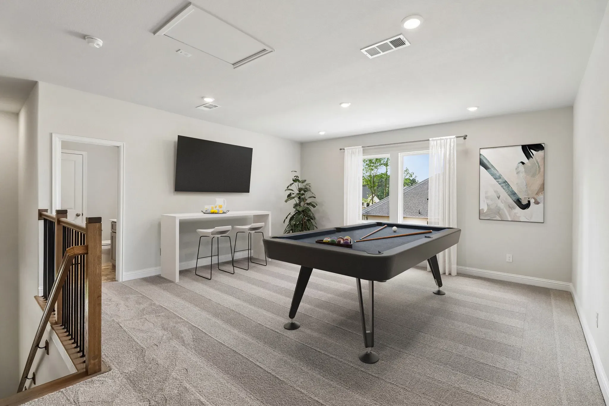 Homesite 2405 Game Room - Staged