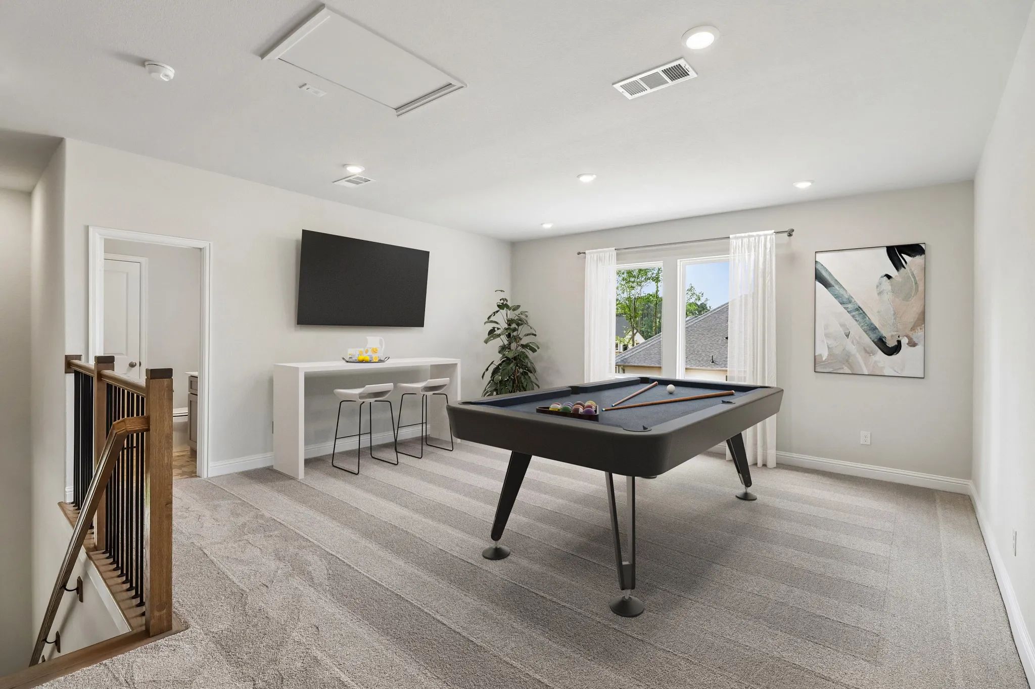 Homesite 2405 Game Room - Staged