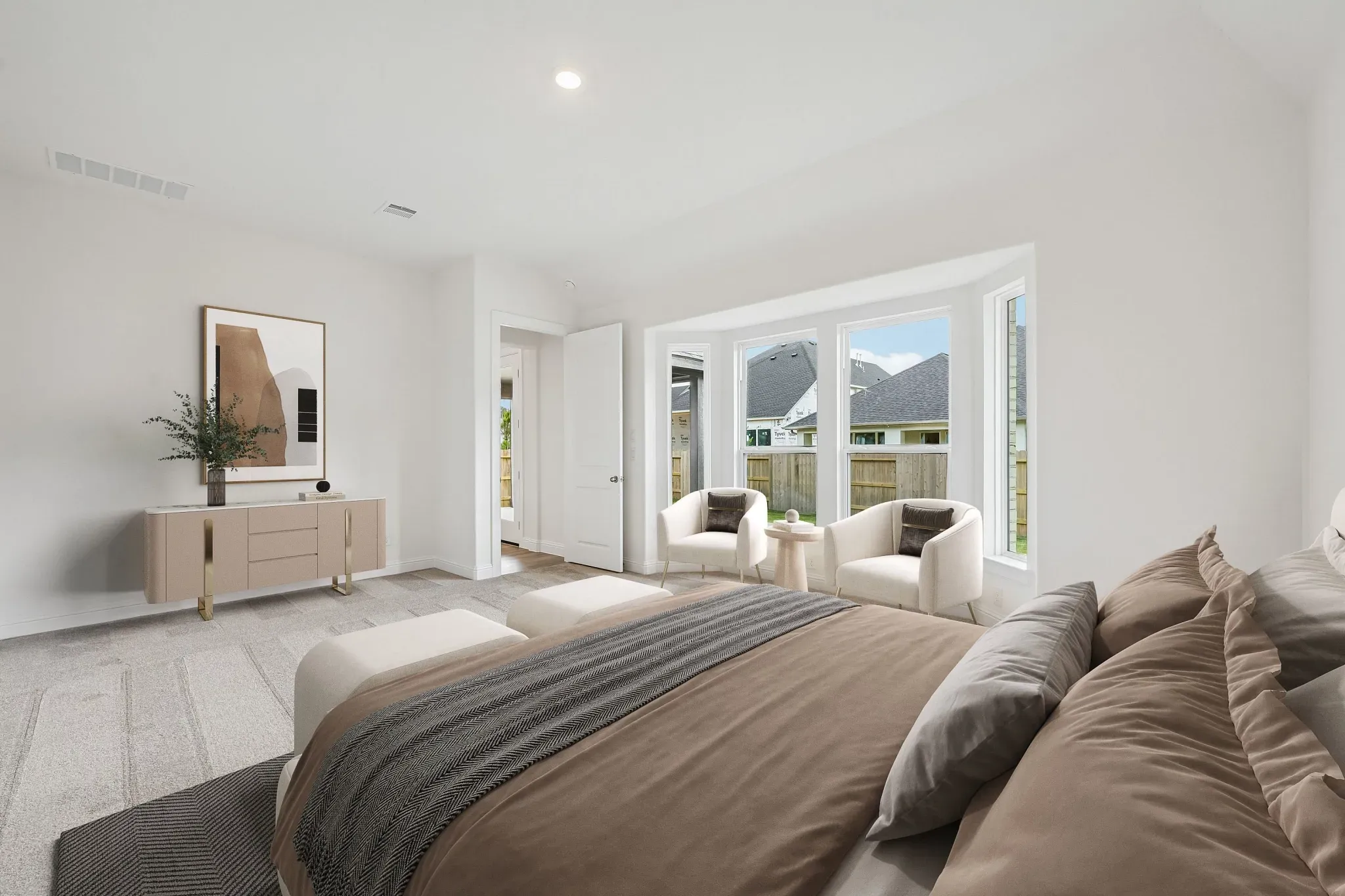 Homesite 2429 Primary Bed - Staged