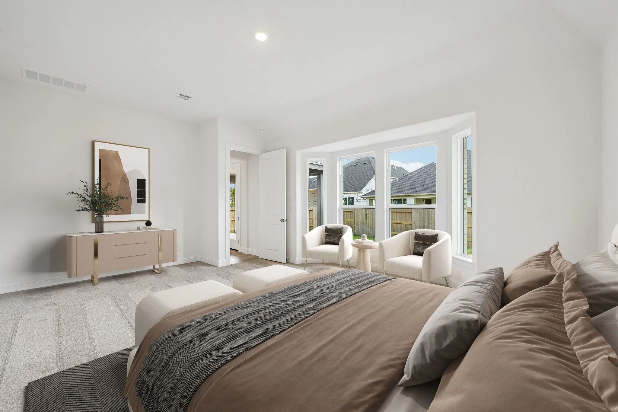 Homesite 2429 Primary Bed - Staged